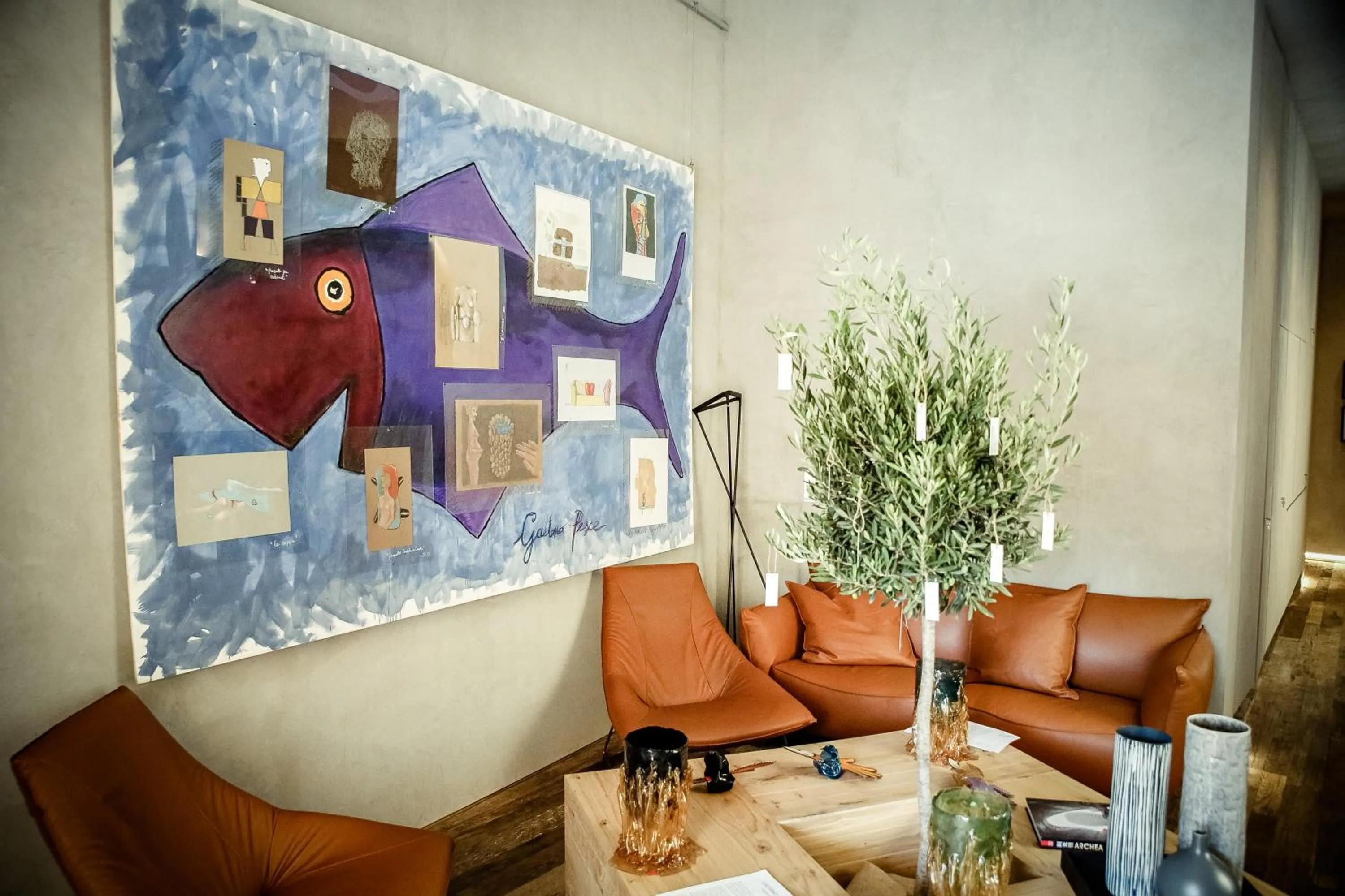 Decorative detail in Benci House