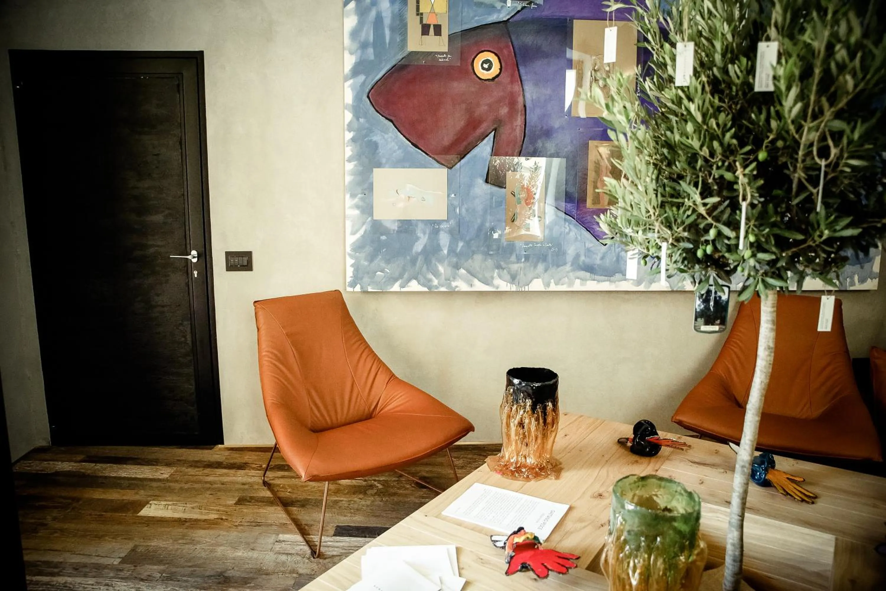 Decorative detail in Benci House