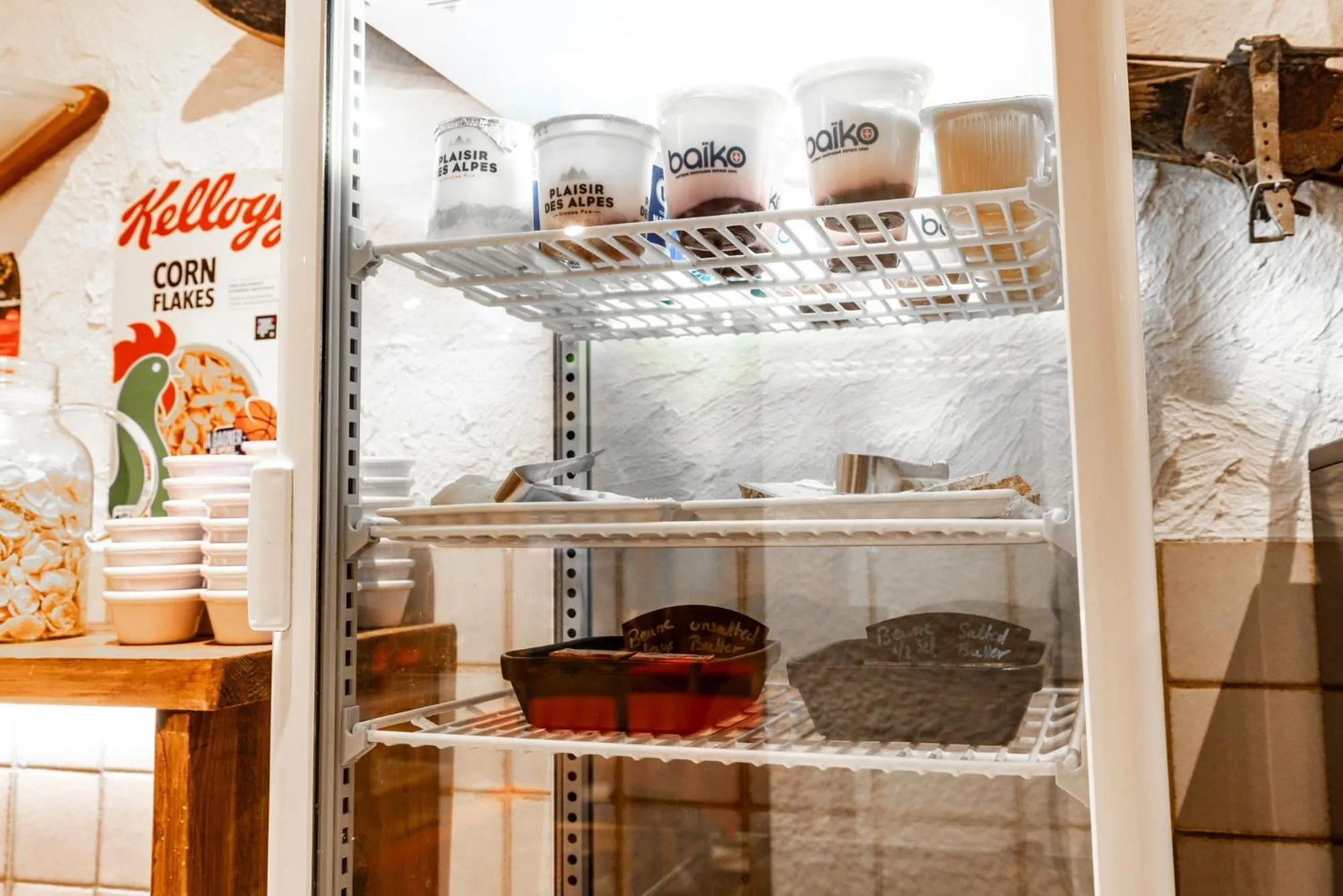 Buffet breakfast in Les Glières - Champagny-en-Vanoise