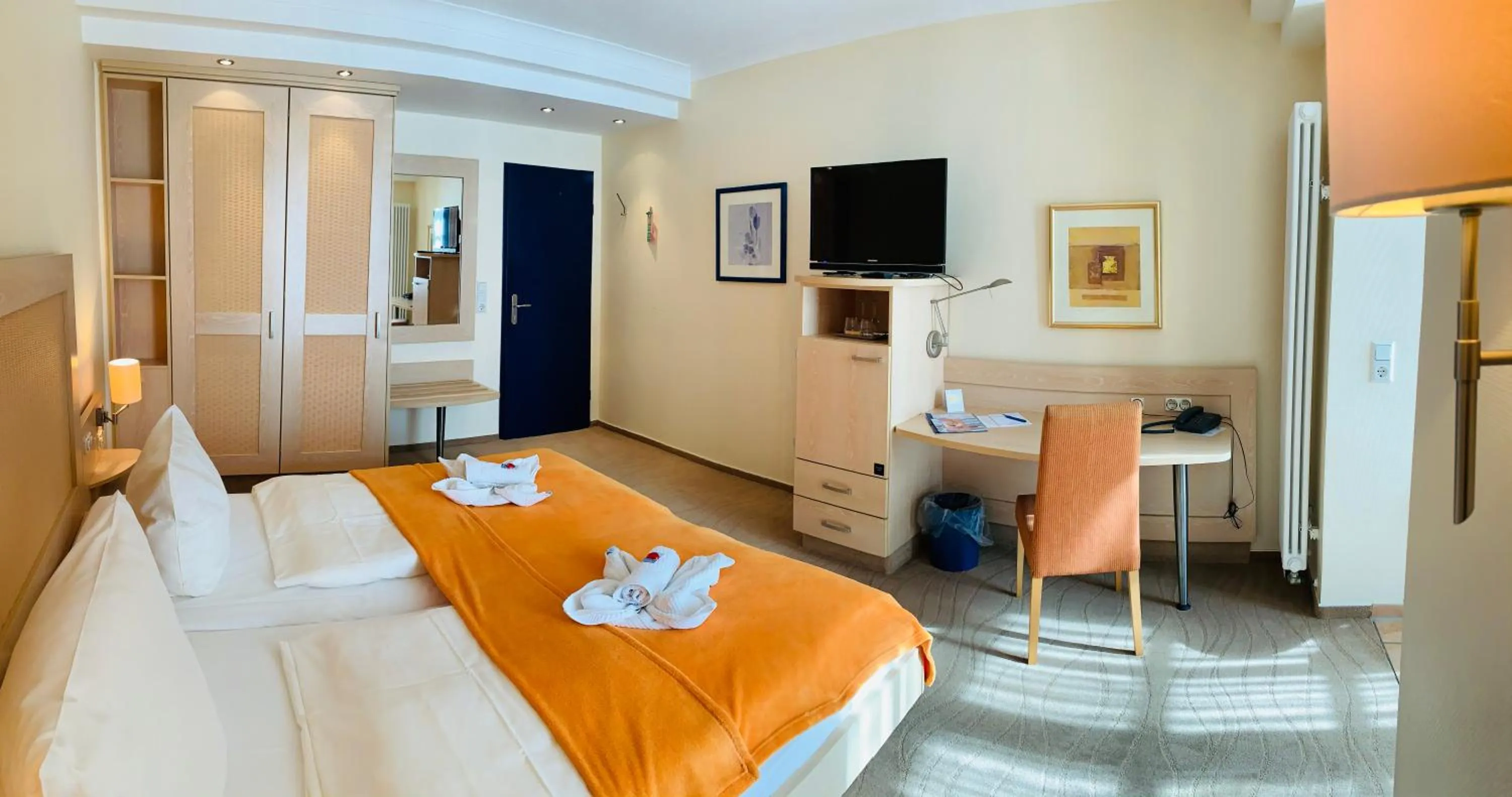 Bedroom, Bed in Aparthotel Kleine Perle