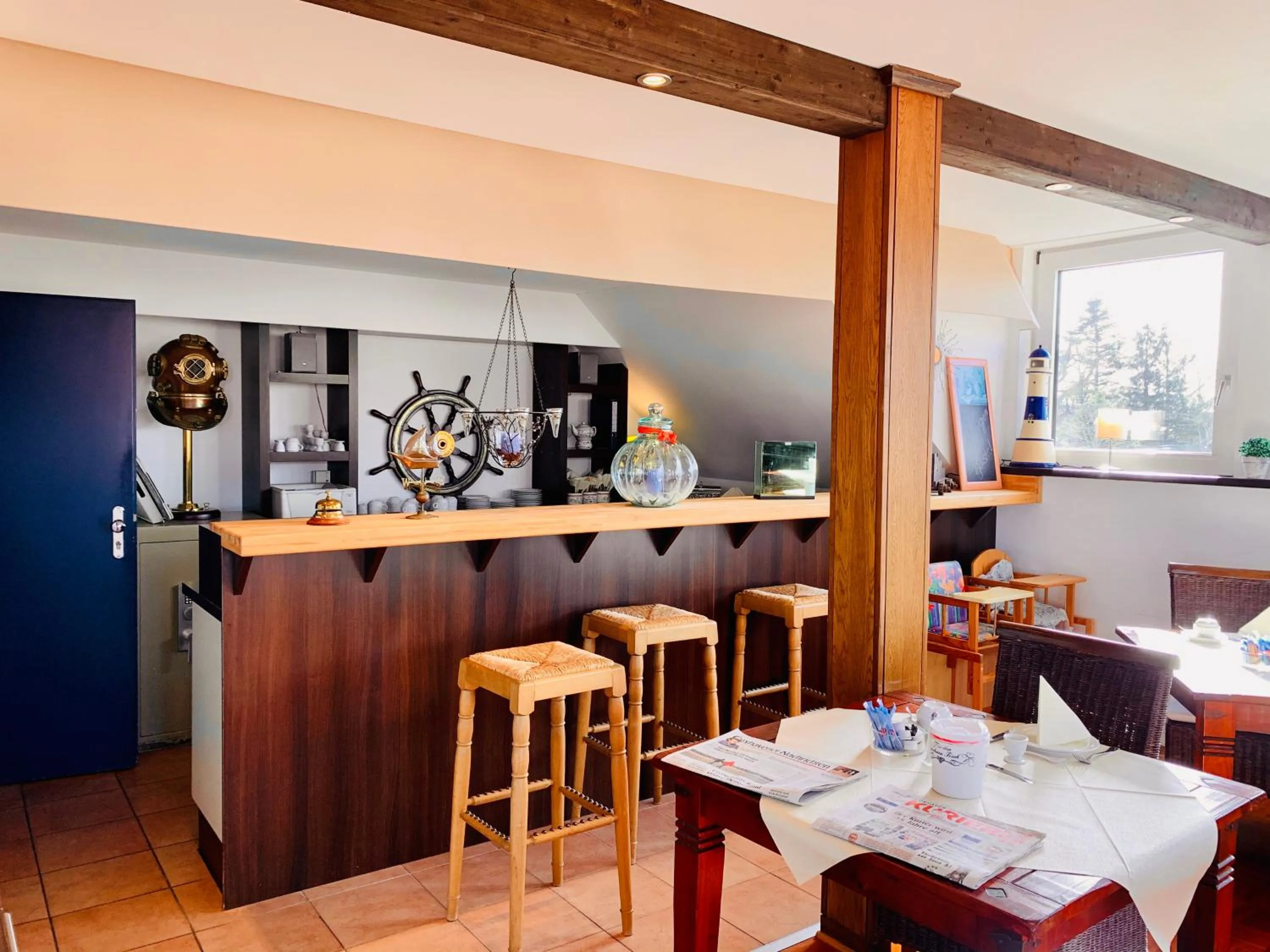 Restaurant/places to eat in Aparthotel Kleine Perle