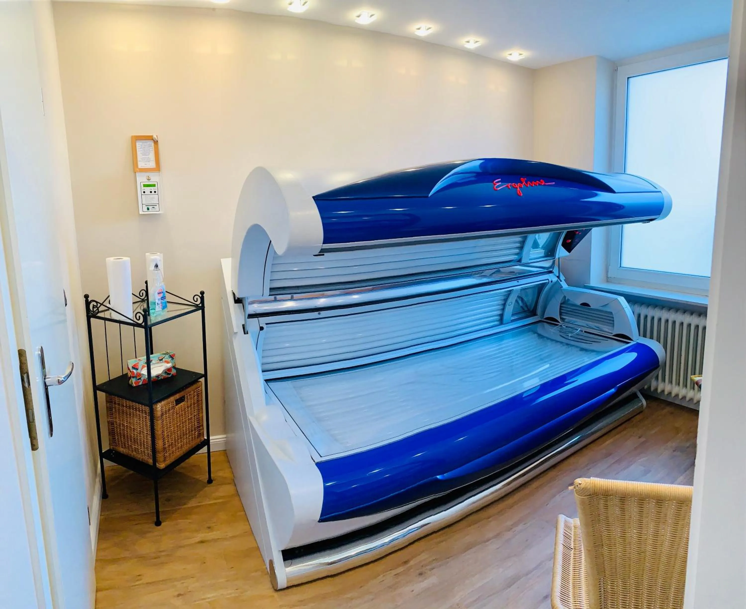 Solarium, Bed in Aparthotel Kleine Perle