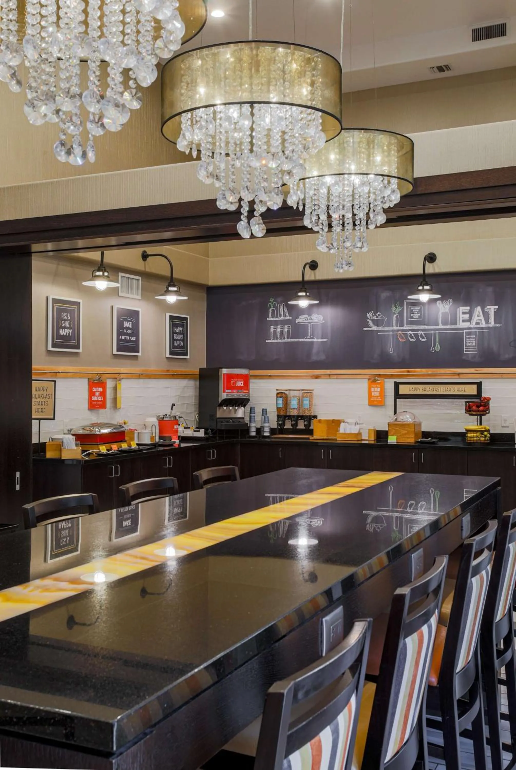 Breakfast in Hampton Inn Prescott