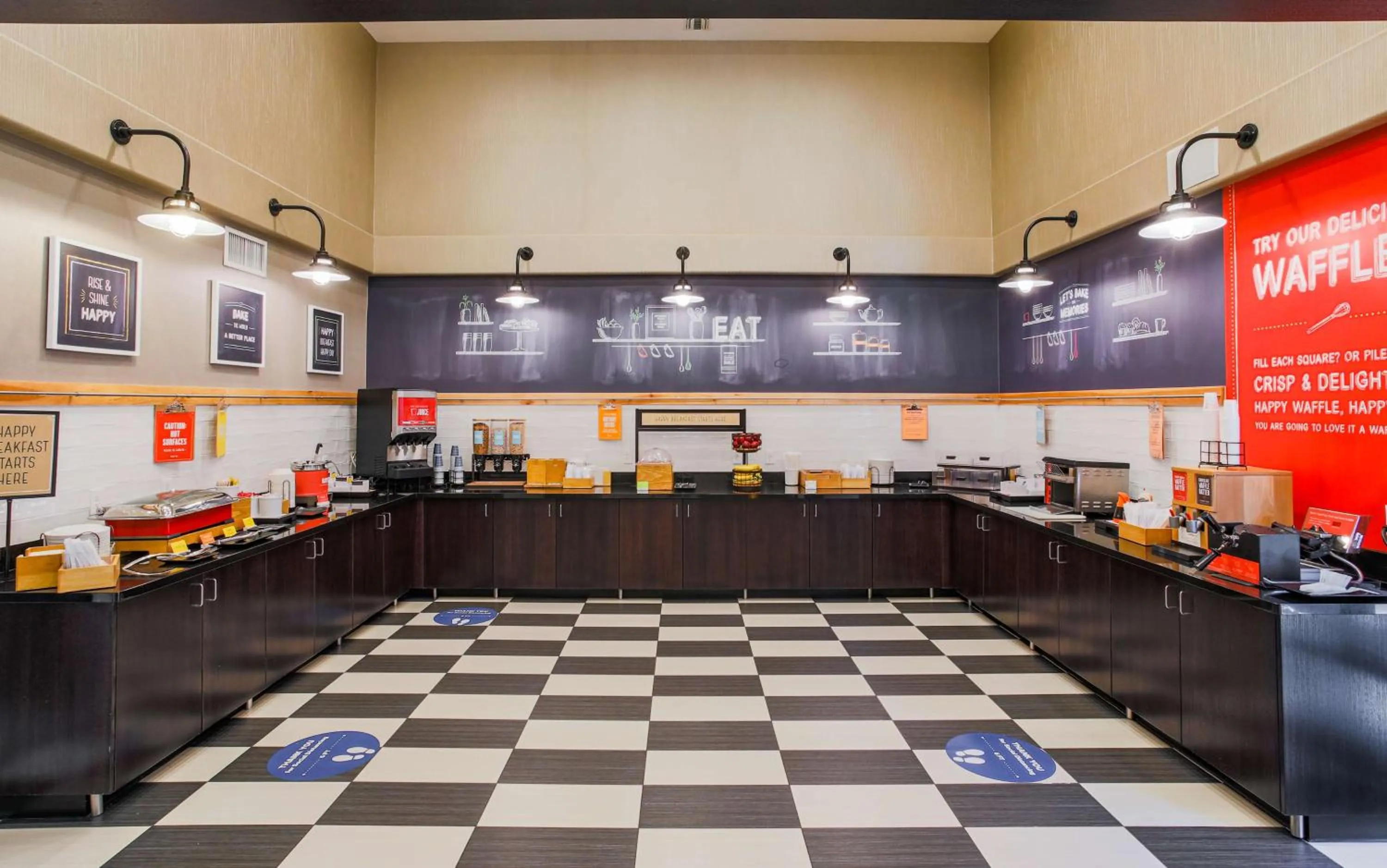 Breakfast in Hampton Inn Prescott