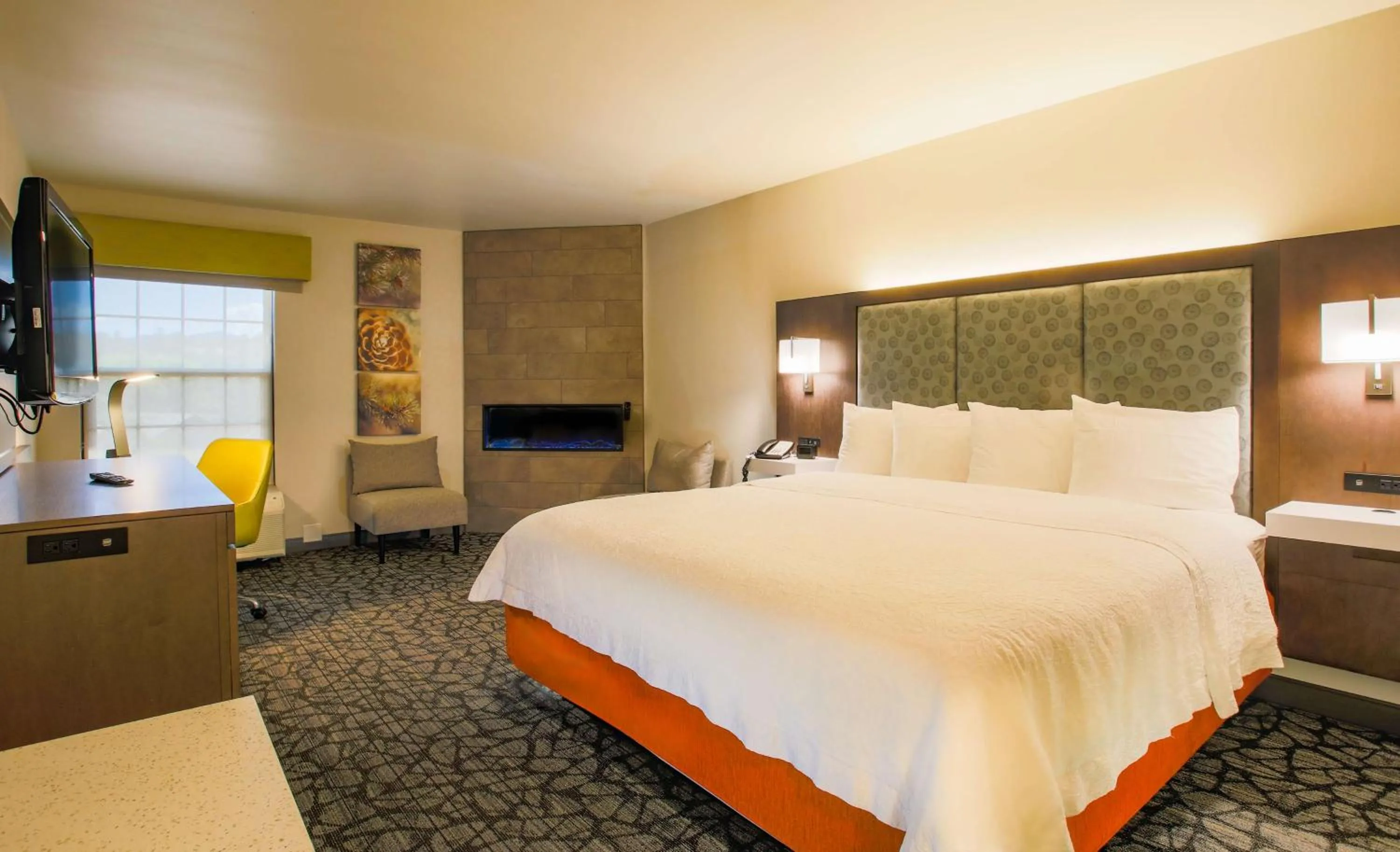 Bedroom, Bed in Hampton Inn Prescott