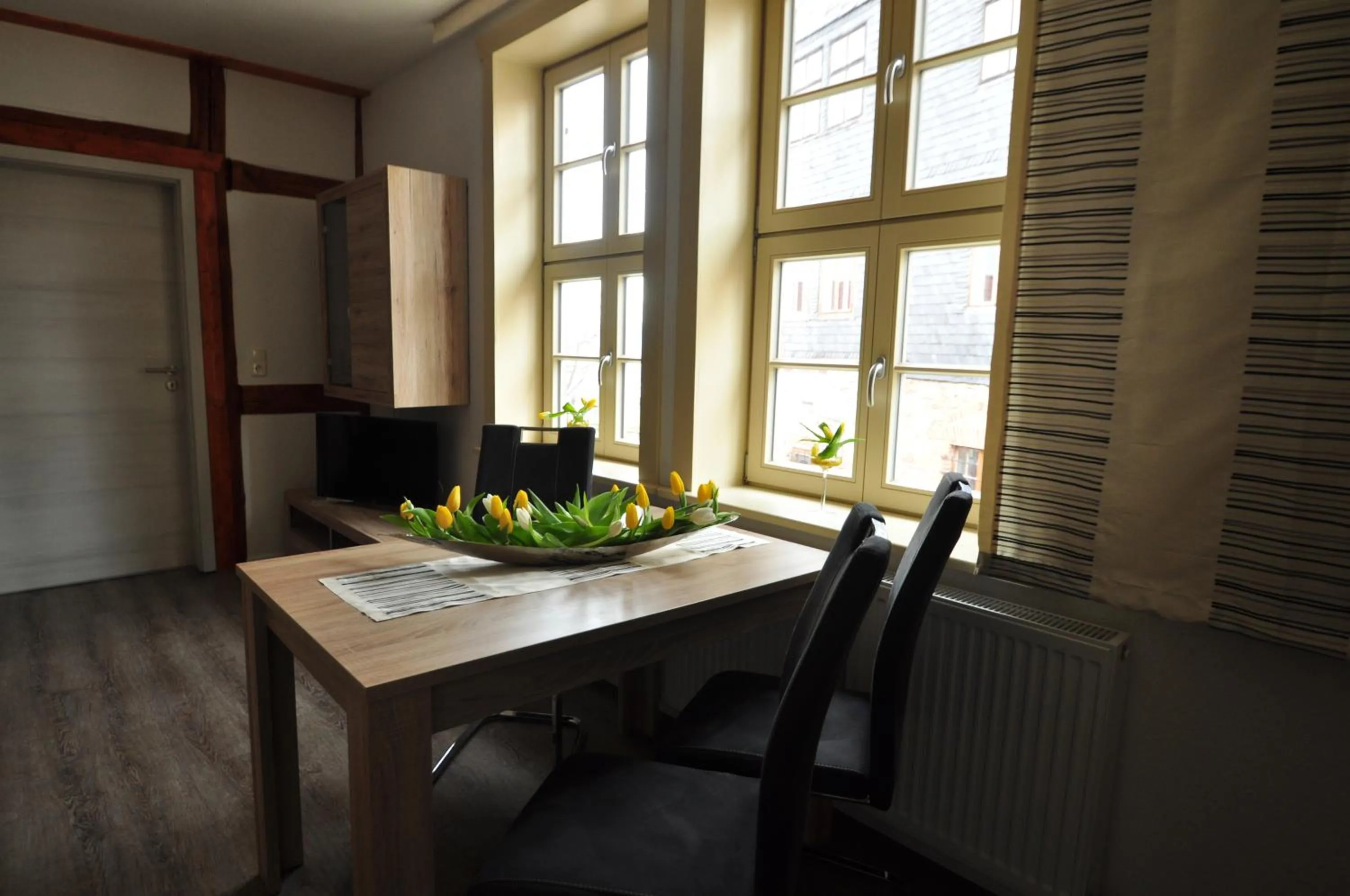 Dining area in Gasthaus und Ferienwohnungen "Zum Büchsenmacher"