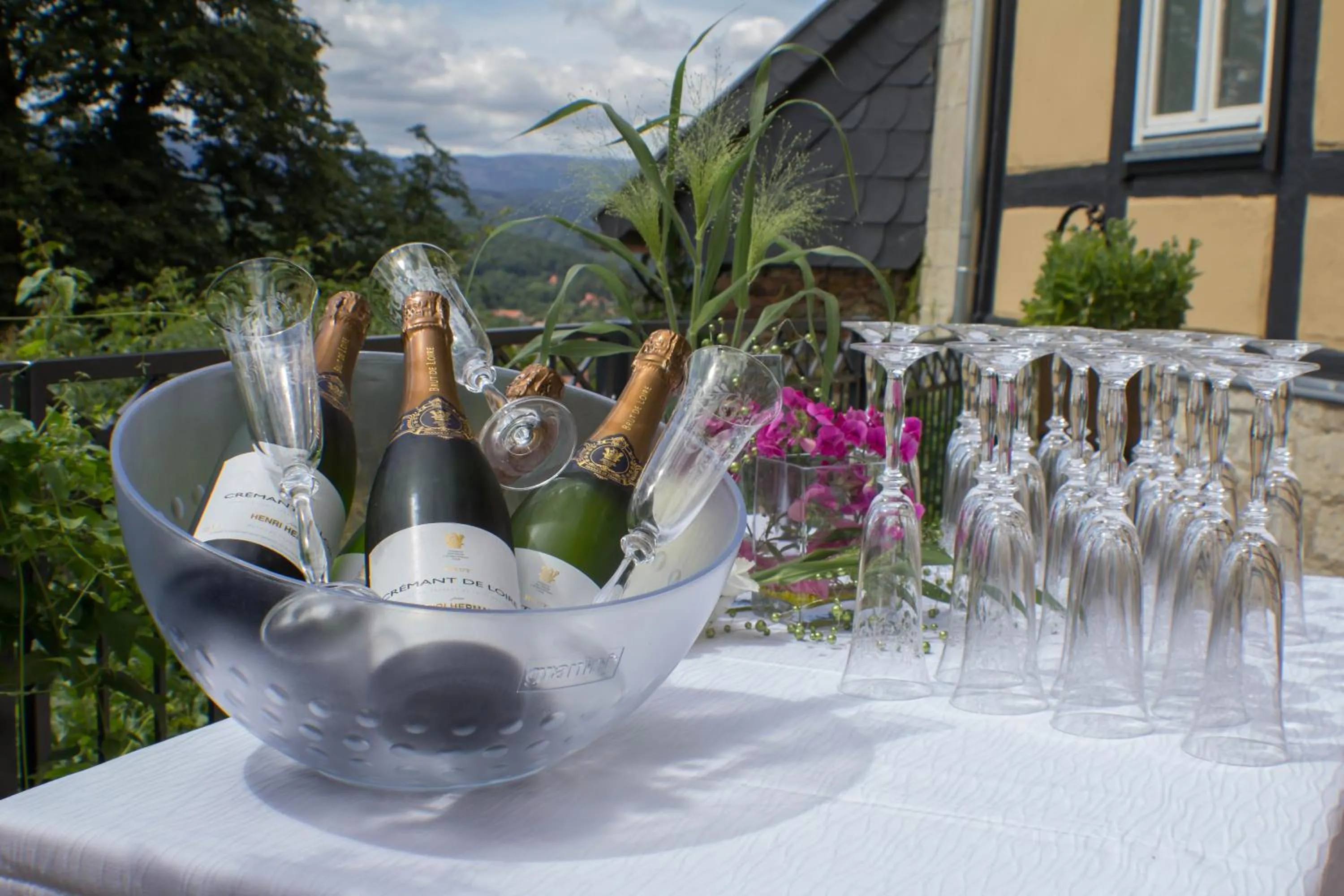 Drinks in Gasthaus und Ferienwohnungen "Zum Büchsenmacher"