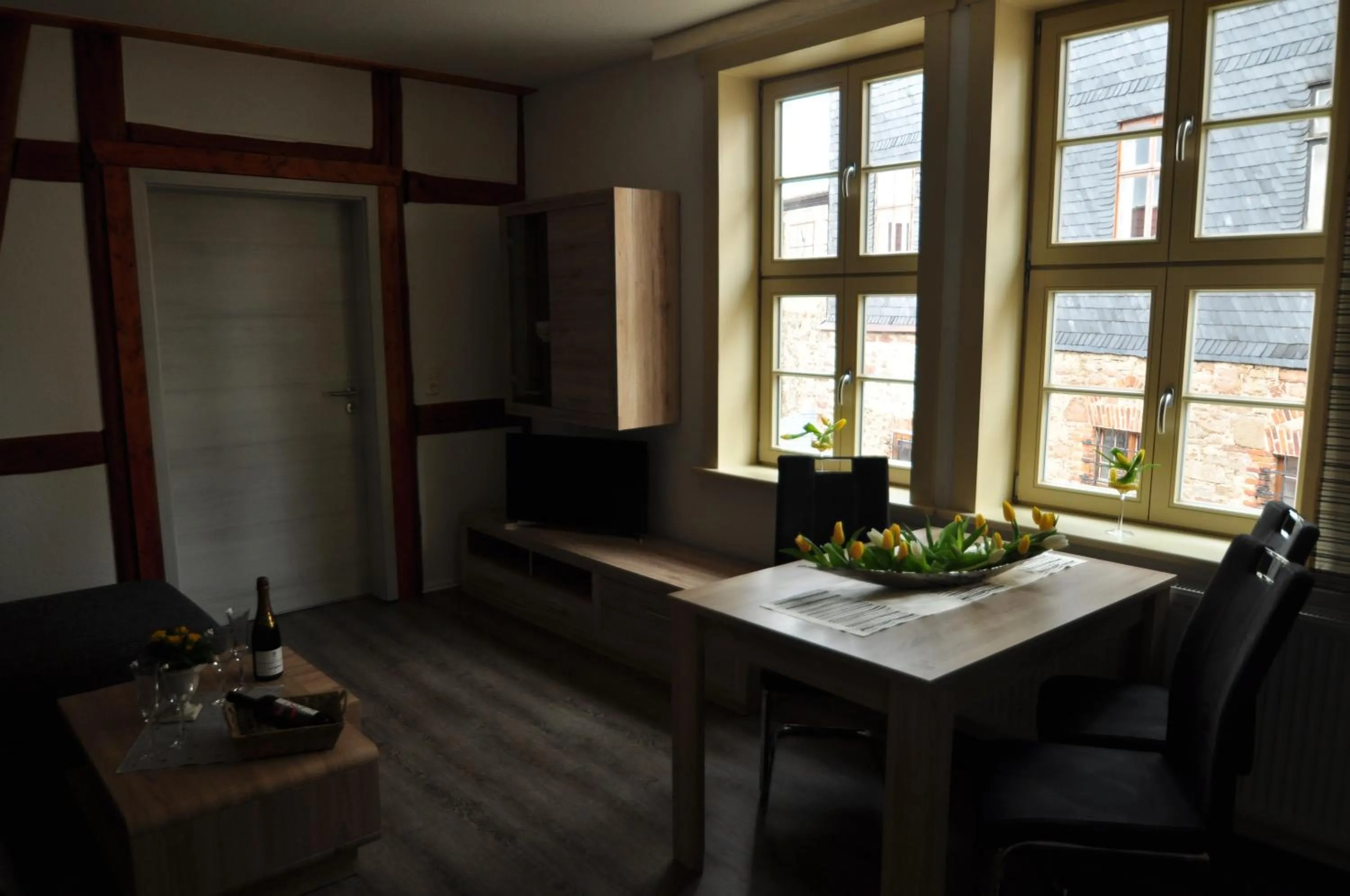 Living room in Gasthaus und Ferienwohnungen "Zum Büchsenmacher"