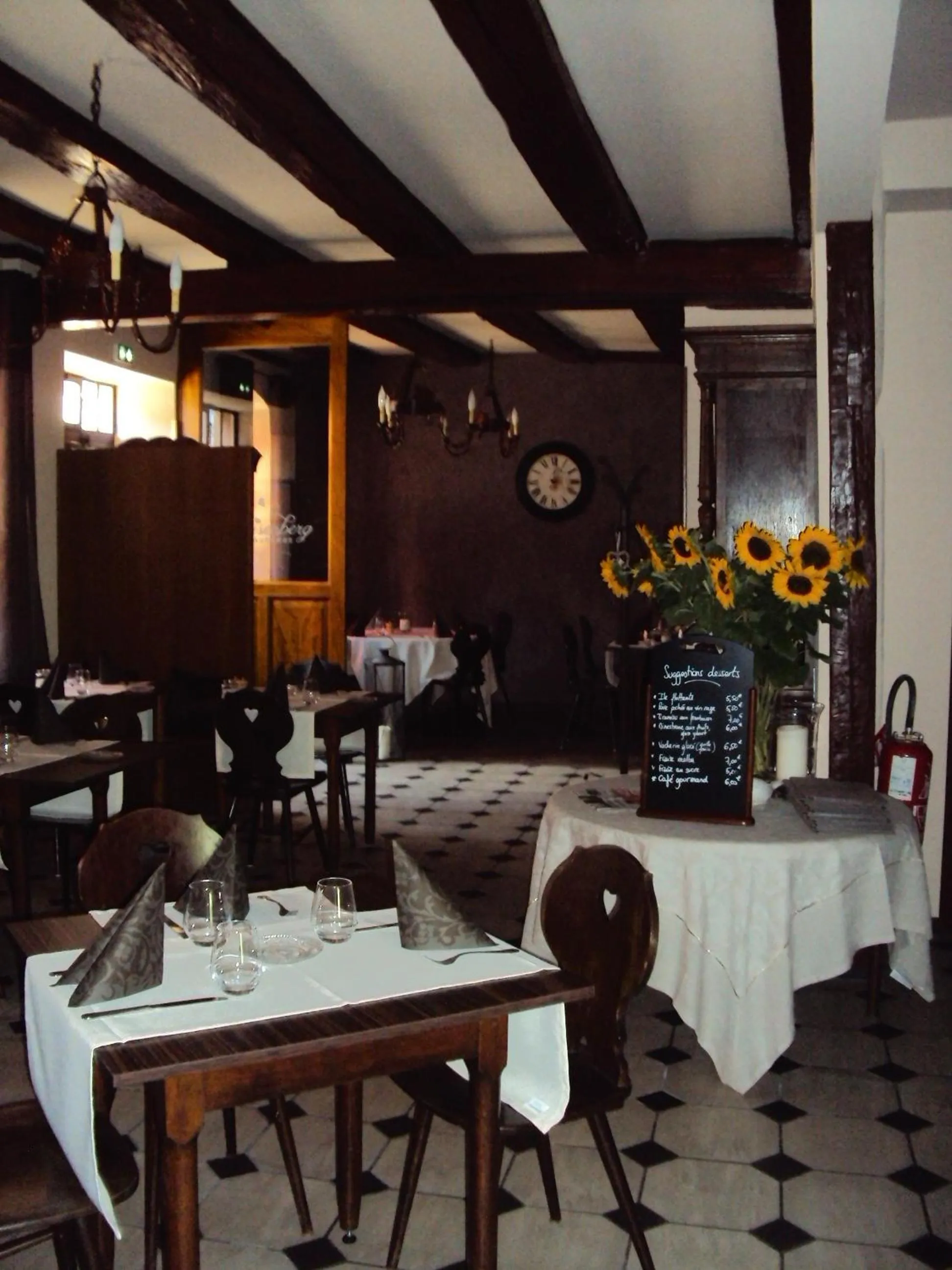 Lunch in Auberge Le Meisenberg