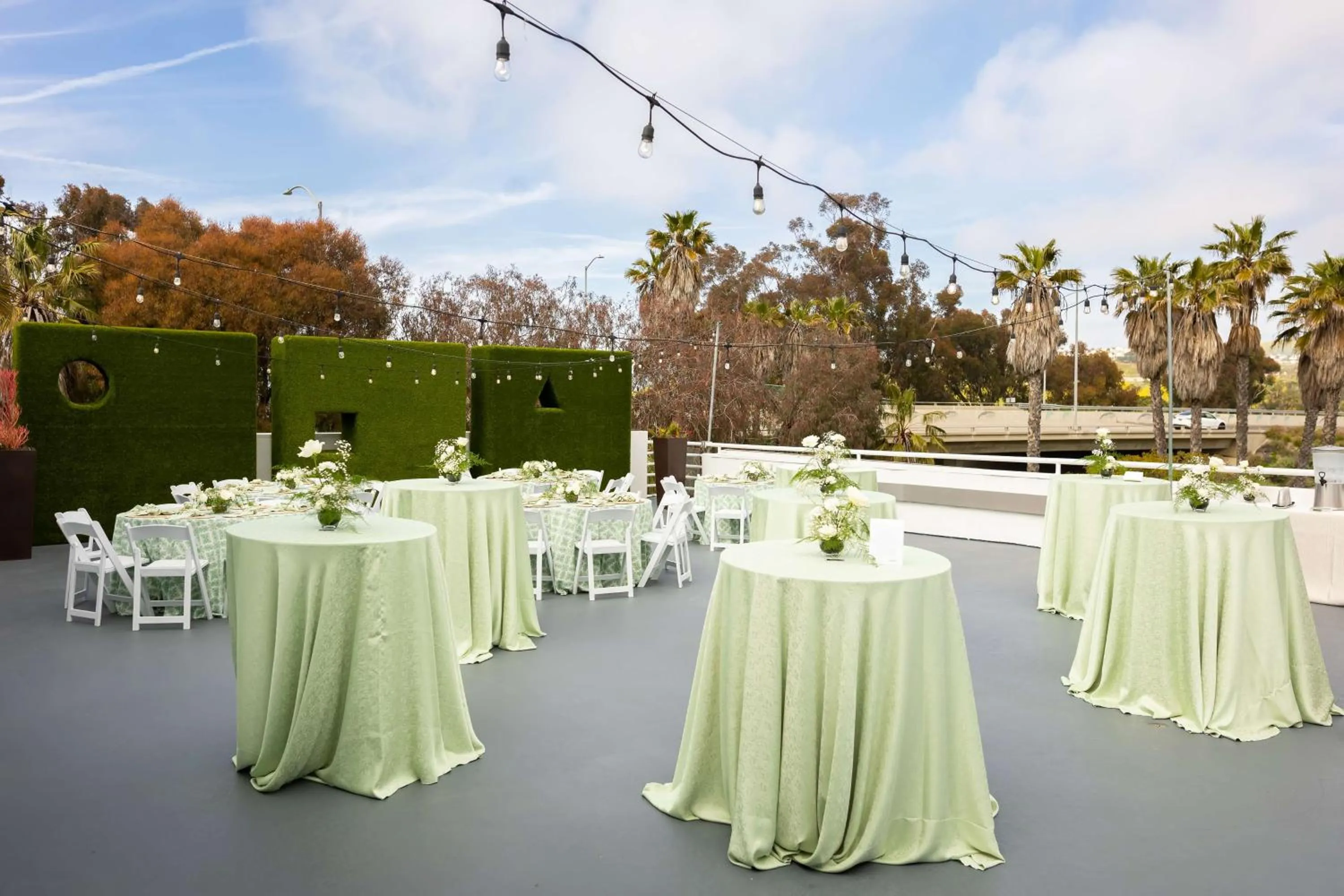 Patio in DoubleTree Suites by Hilton Doheny Beach