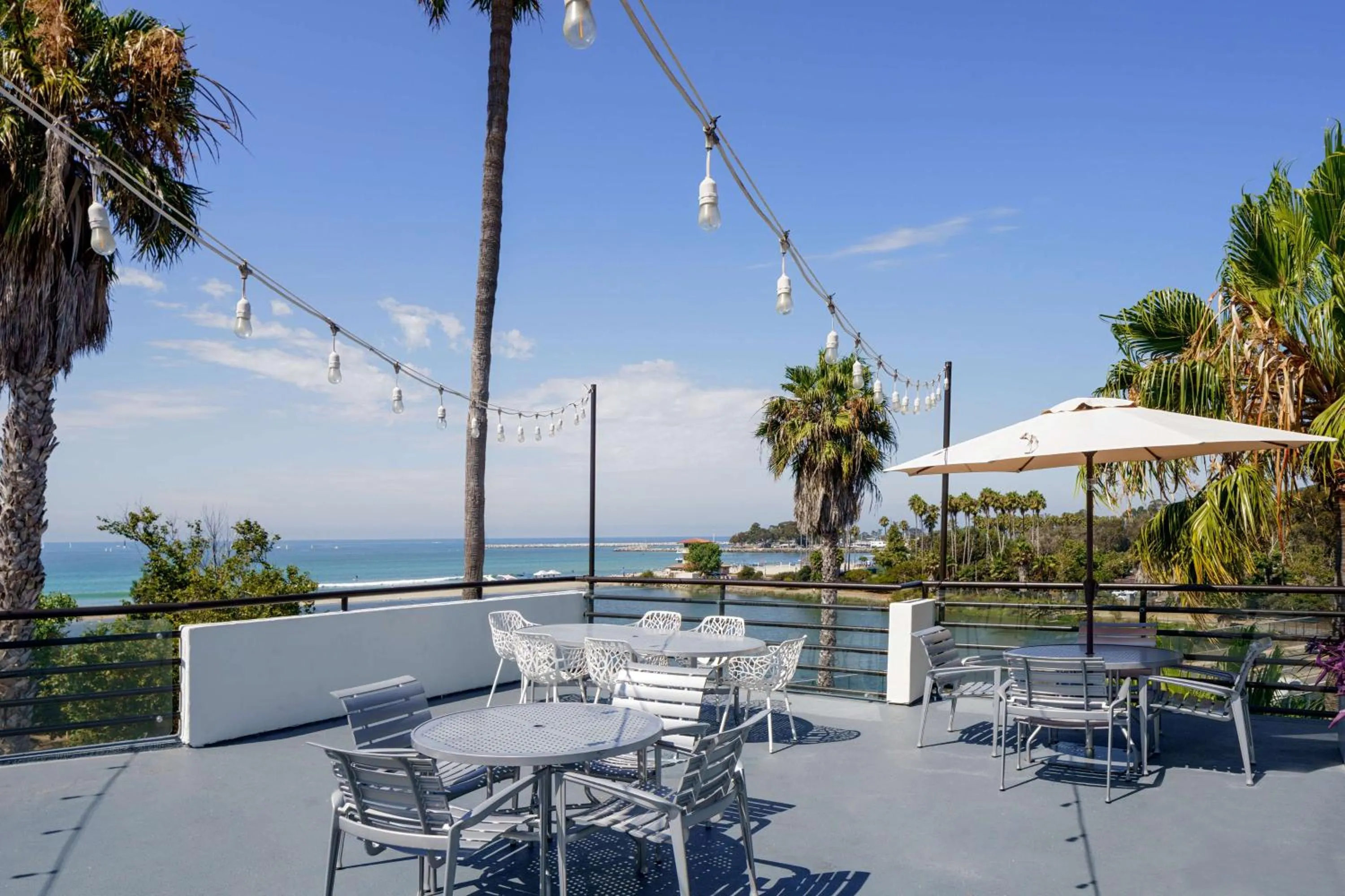 Patio in DoubleTree Suites by Hilton Doheny Beach
