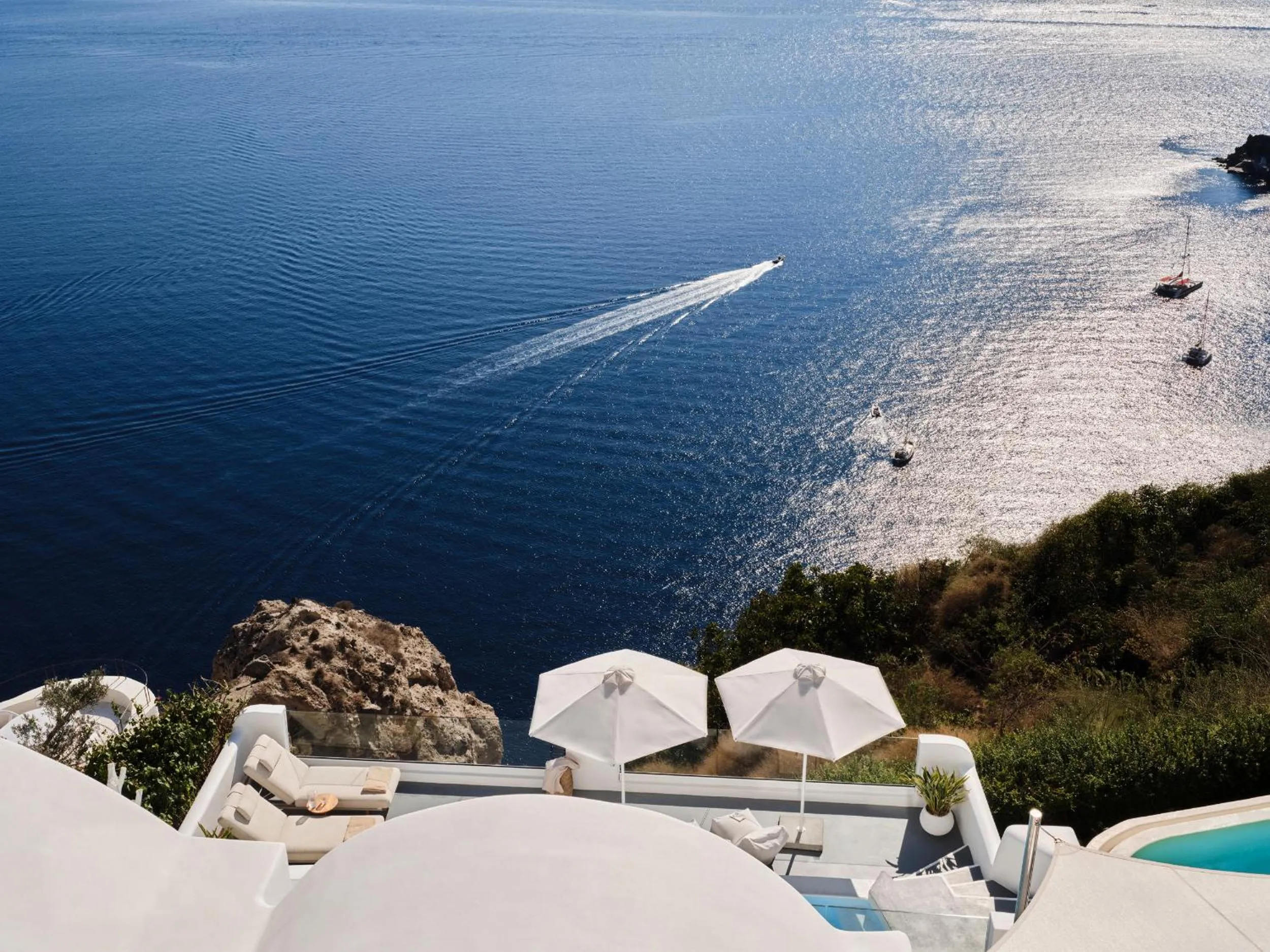 Sea view in Canaves Sunday