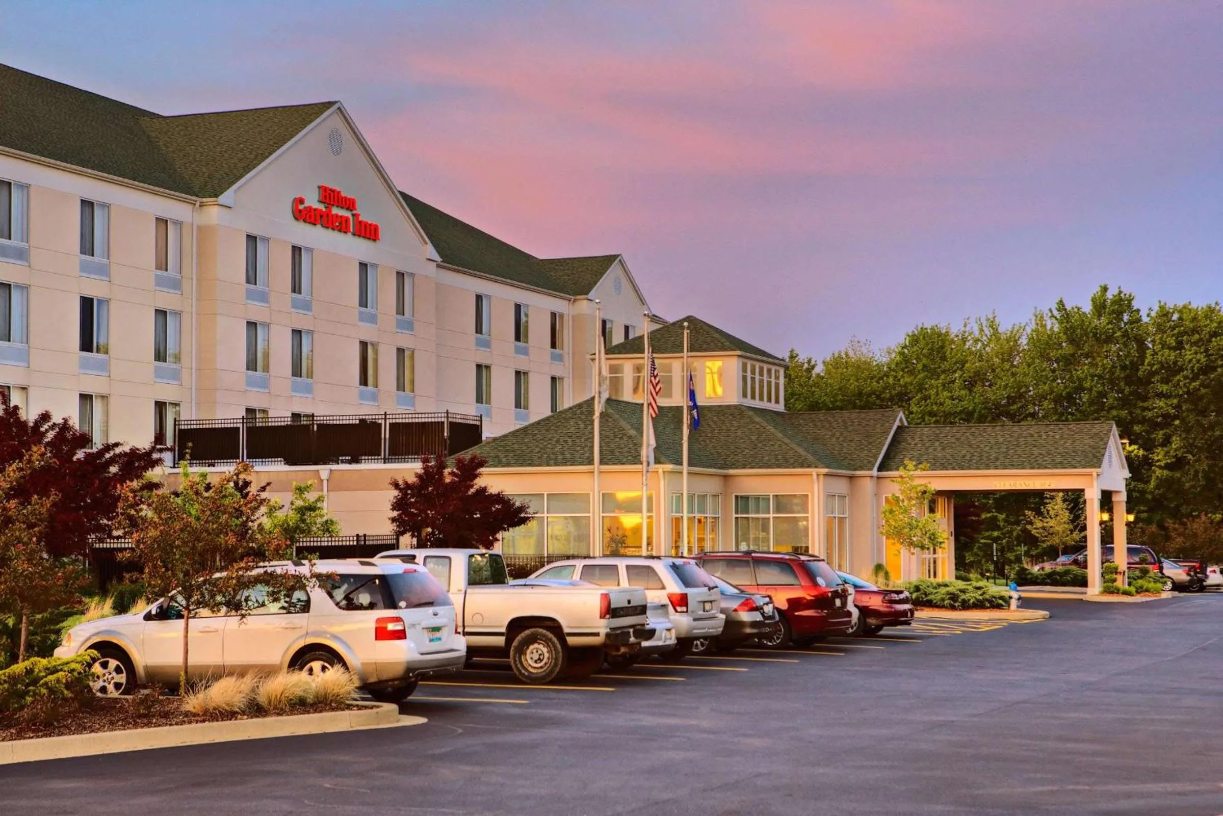 Property building in Hilton Garden Inn Springfield, IL