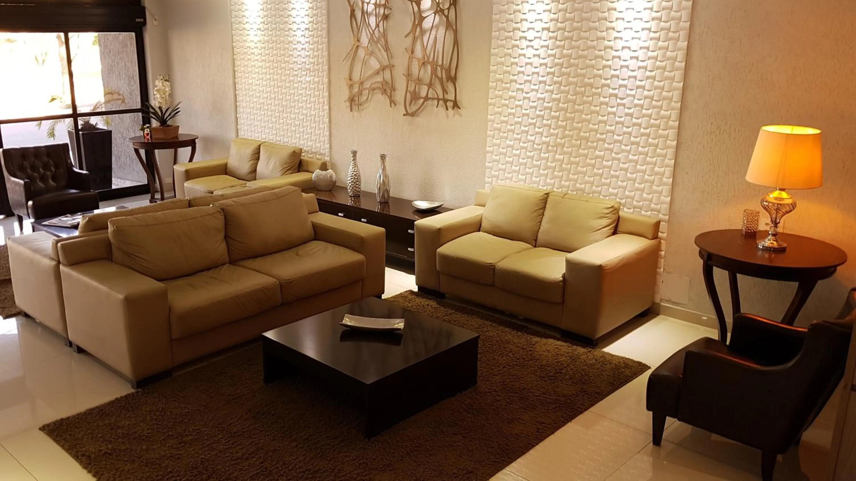 Lobby or reception in Hotel Cristal Rio Claro