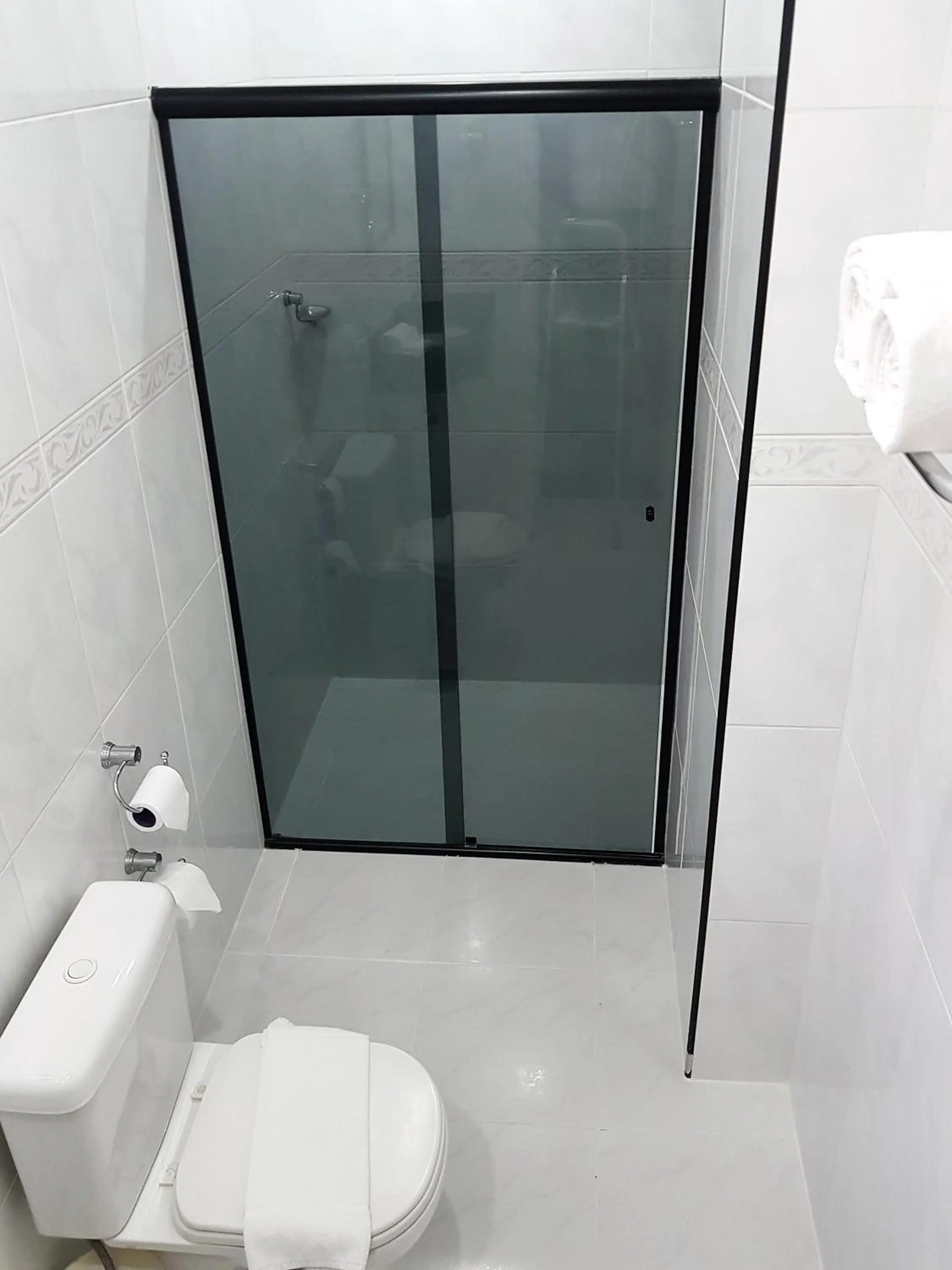 Bathroom in Hotel Cristal Rio Claro