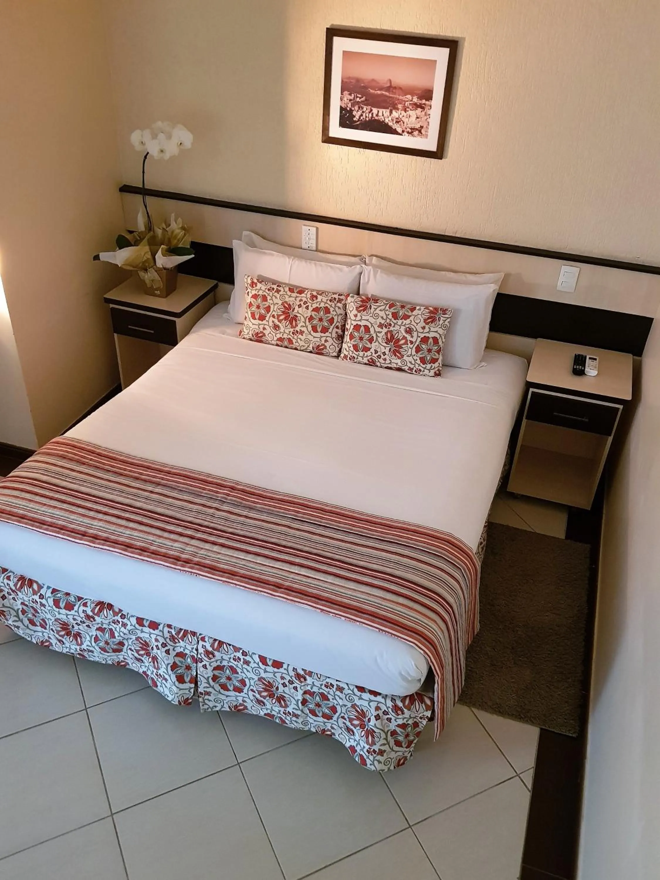 Bedroom, Bed in Hotel Cristal Rio Claro