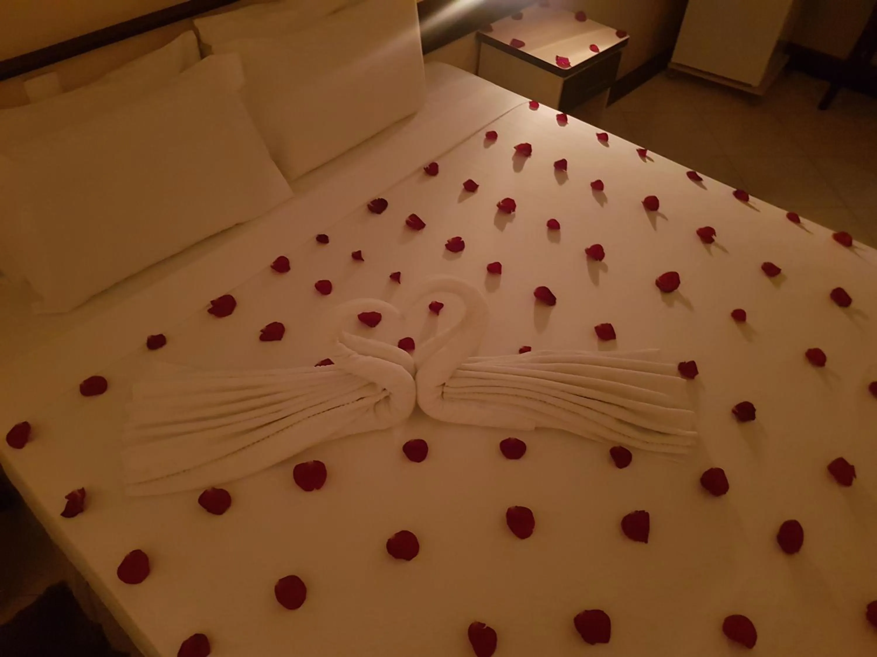 Bed in Hotel Cristal Rio Claro