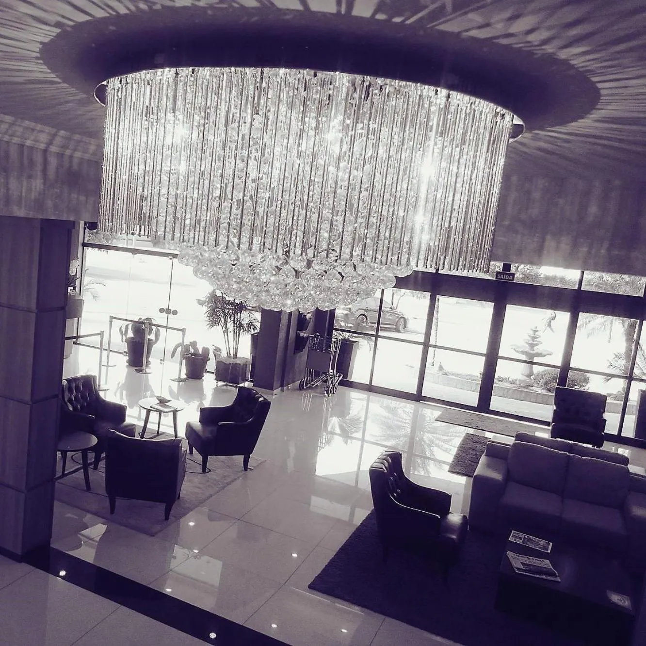 Lobby or reception in Hotel Cristal Rio Claro