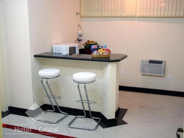 Kitchen or kitchenette in Hotel Cristal Rio Claro