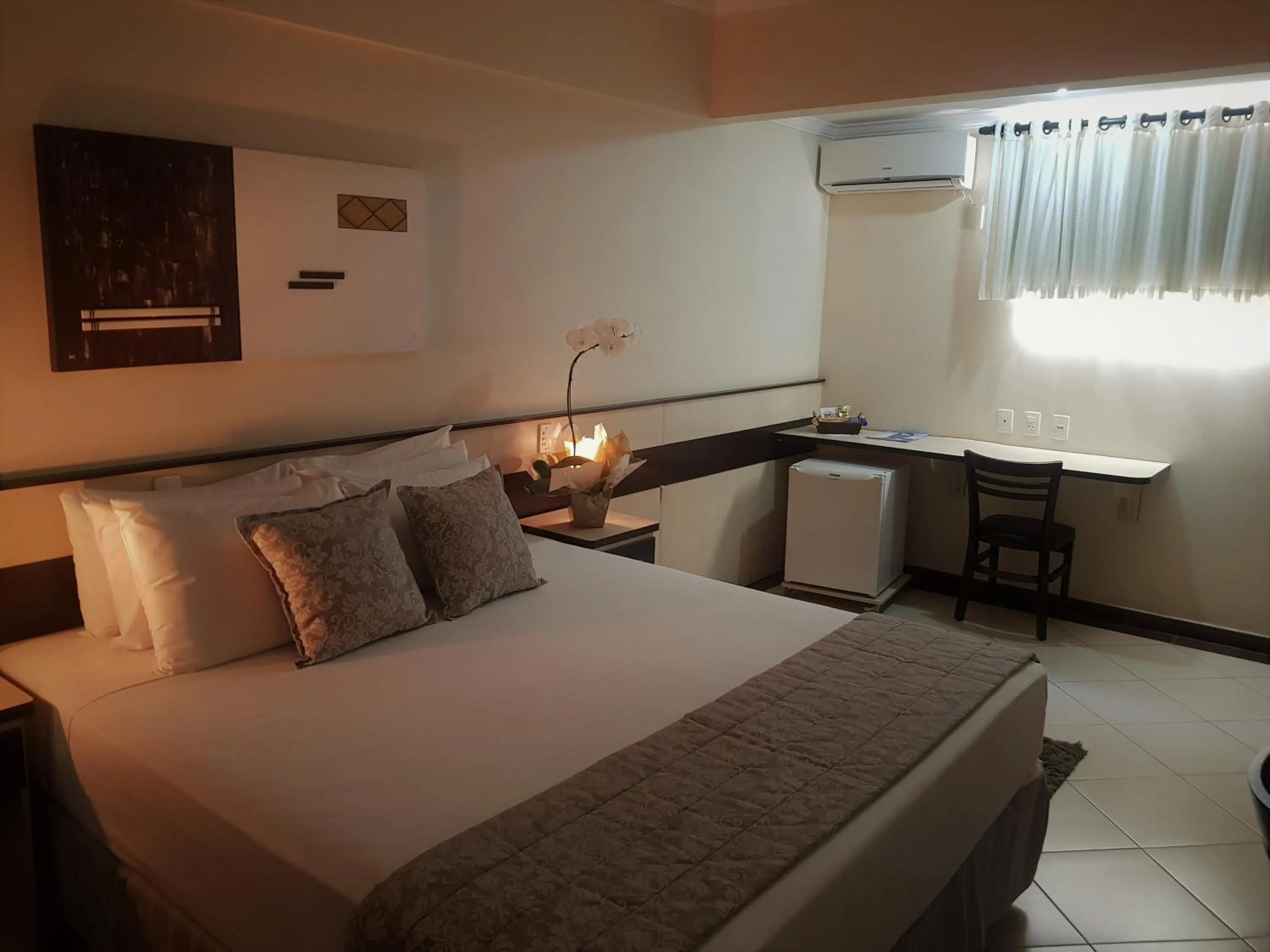 Bedroom, Bed in Hotel Cristal Rio Claro