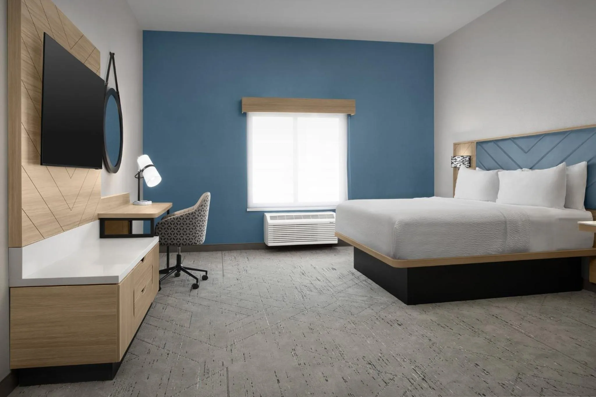 Photo of the whole room, Bed in Holiday Inn Express Hotel & Suites DFW West - Hurst by IHG