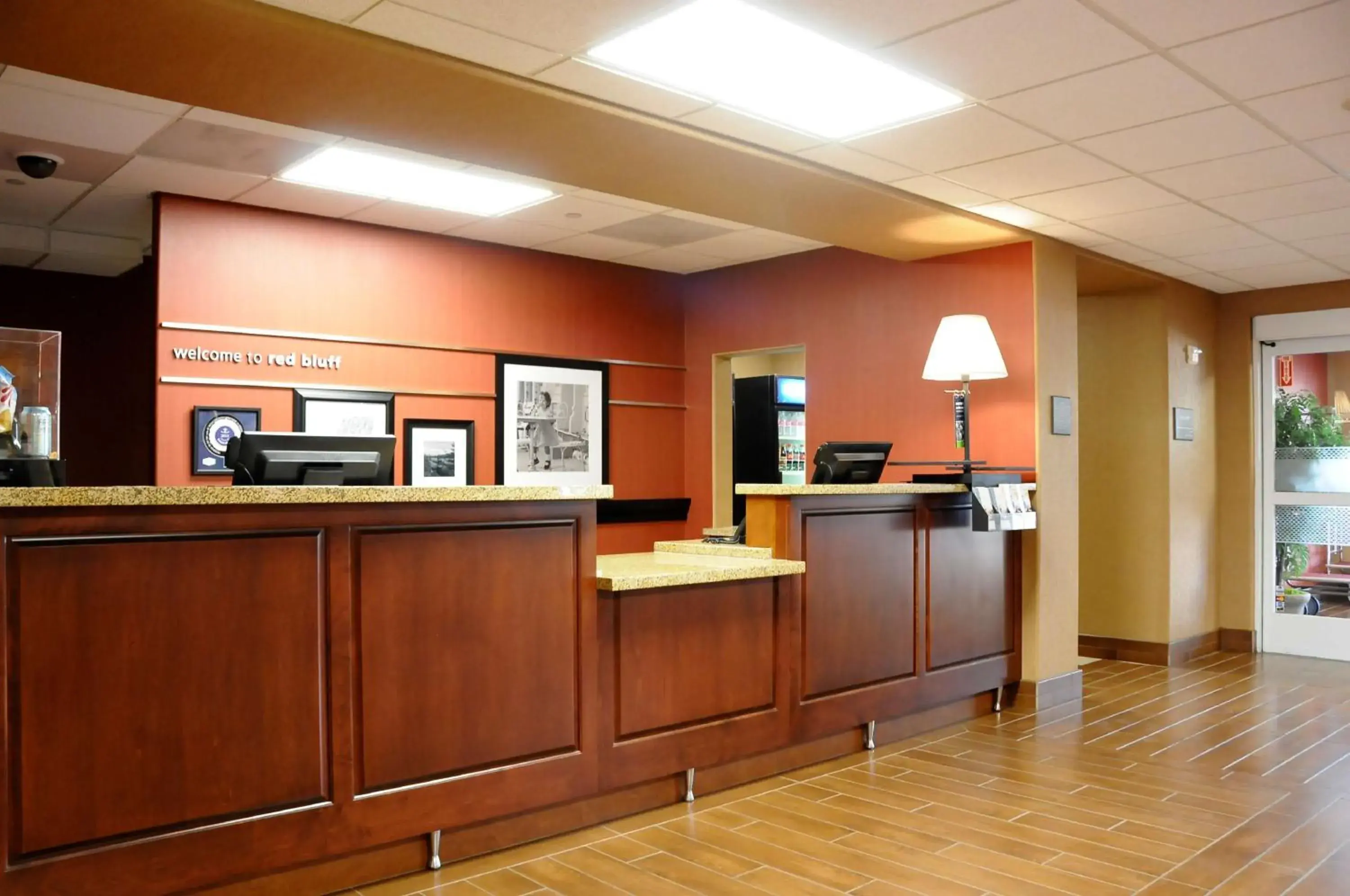 Lobby or reception in Hampton Inn & Suites Red Bluff Lobby or reception in Hampton Inn & Suites Red Bluff