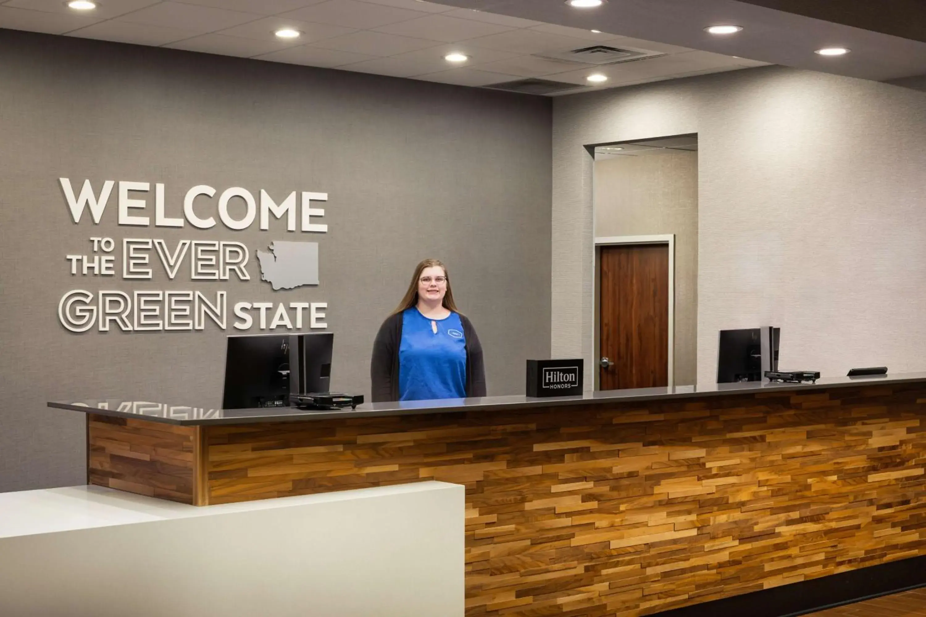Lobby or reception in Hampton Inn Richland-Tri Cities Lobby or reception in Hampton Inn Richland-Tri Cities