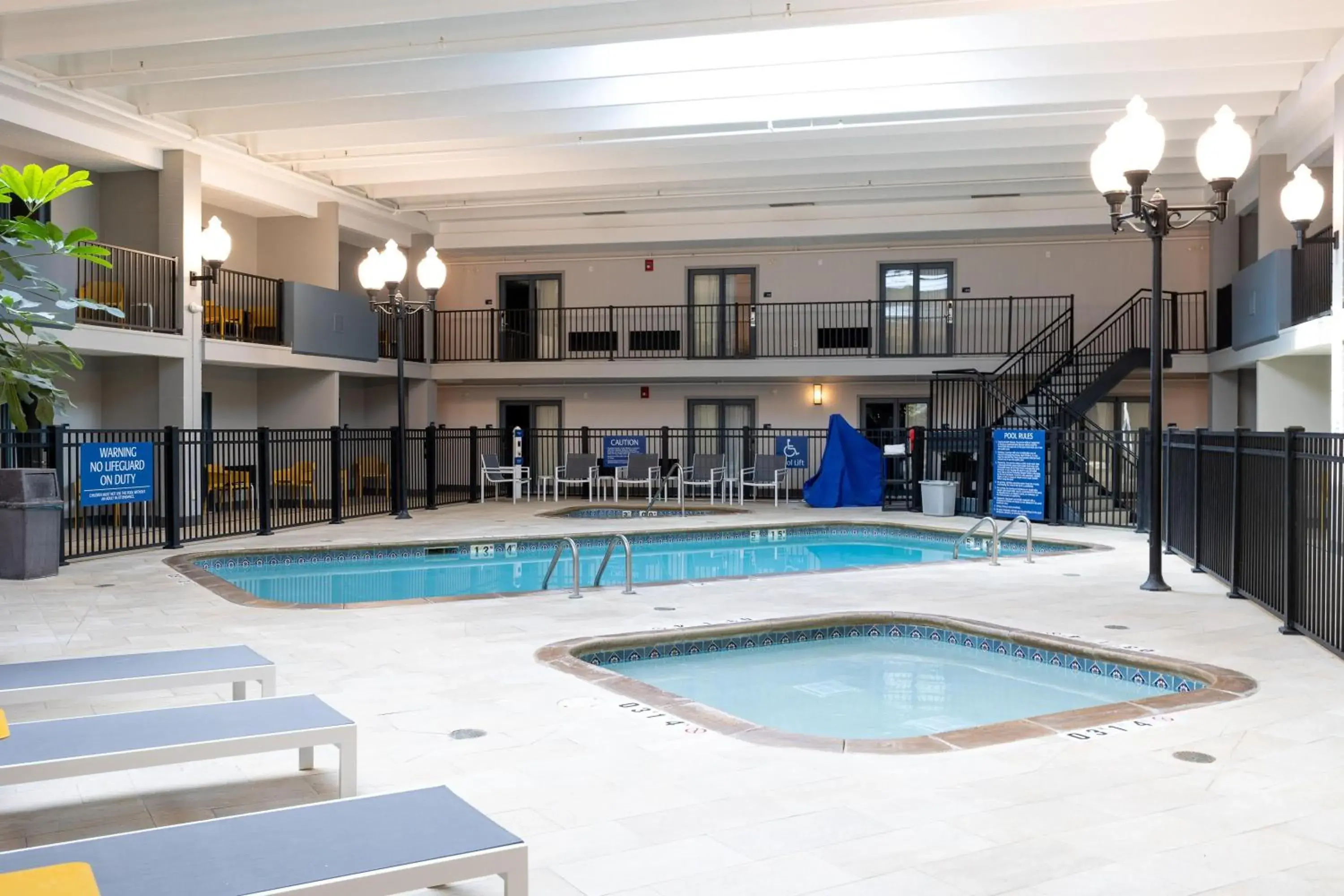 Pool view in DoubleTree by Hilton Austin, MN Pool view in DoubleTree by Hilton Austin, MN