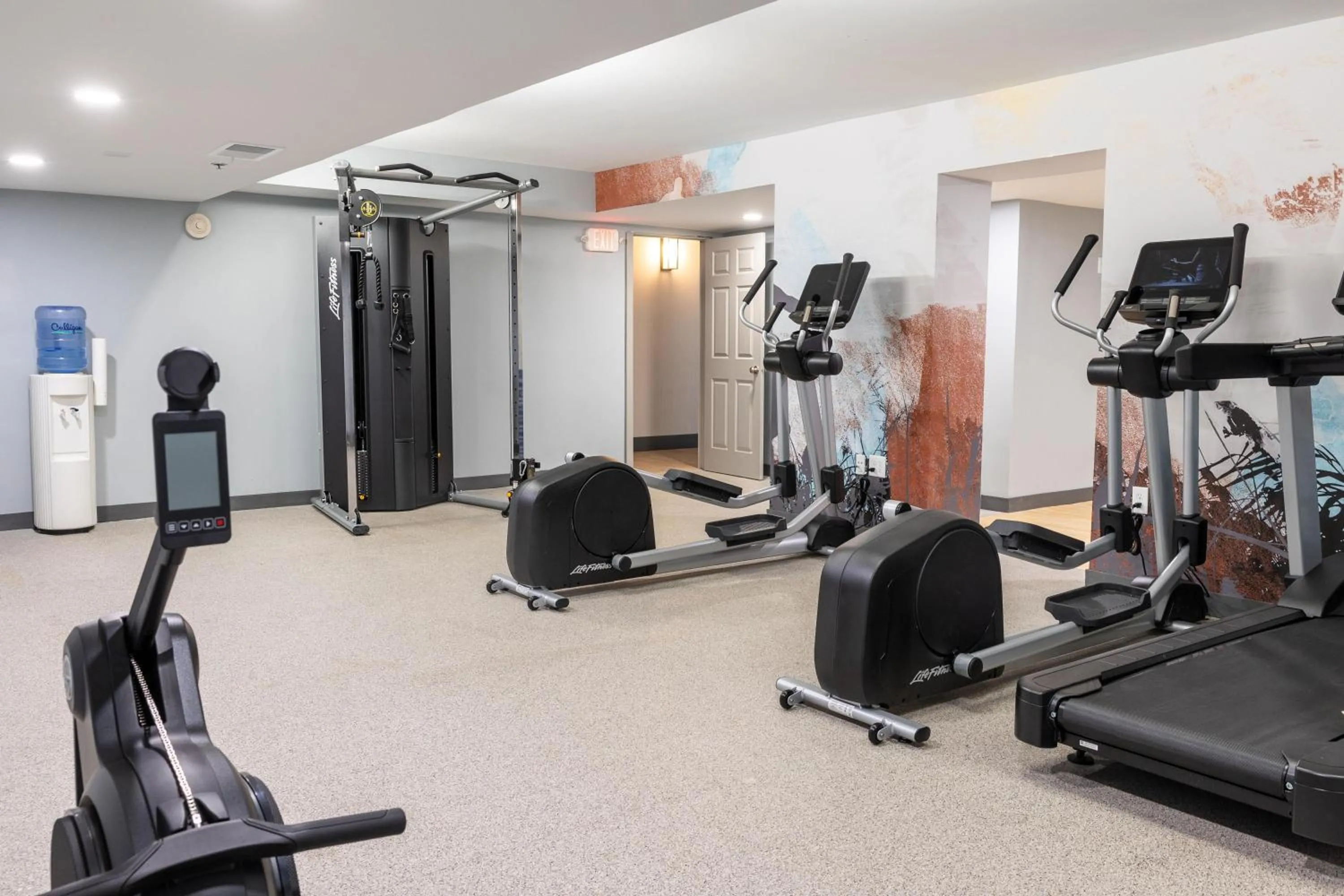 Fitness centre/facilities in DoubleTree by Hilton Austin, MN