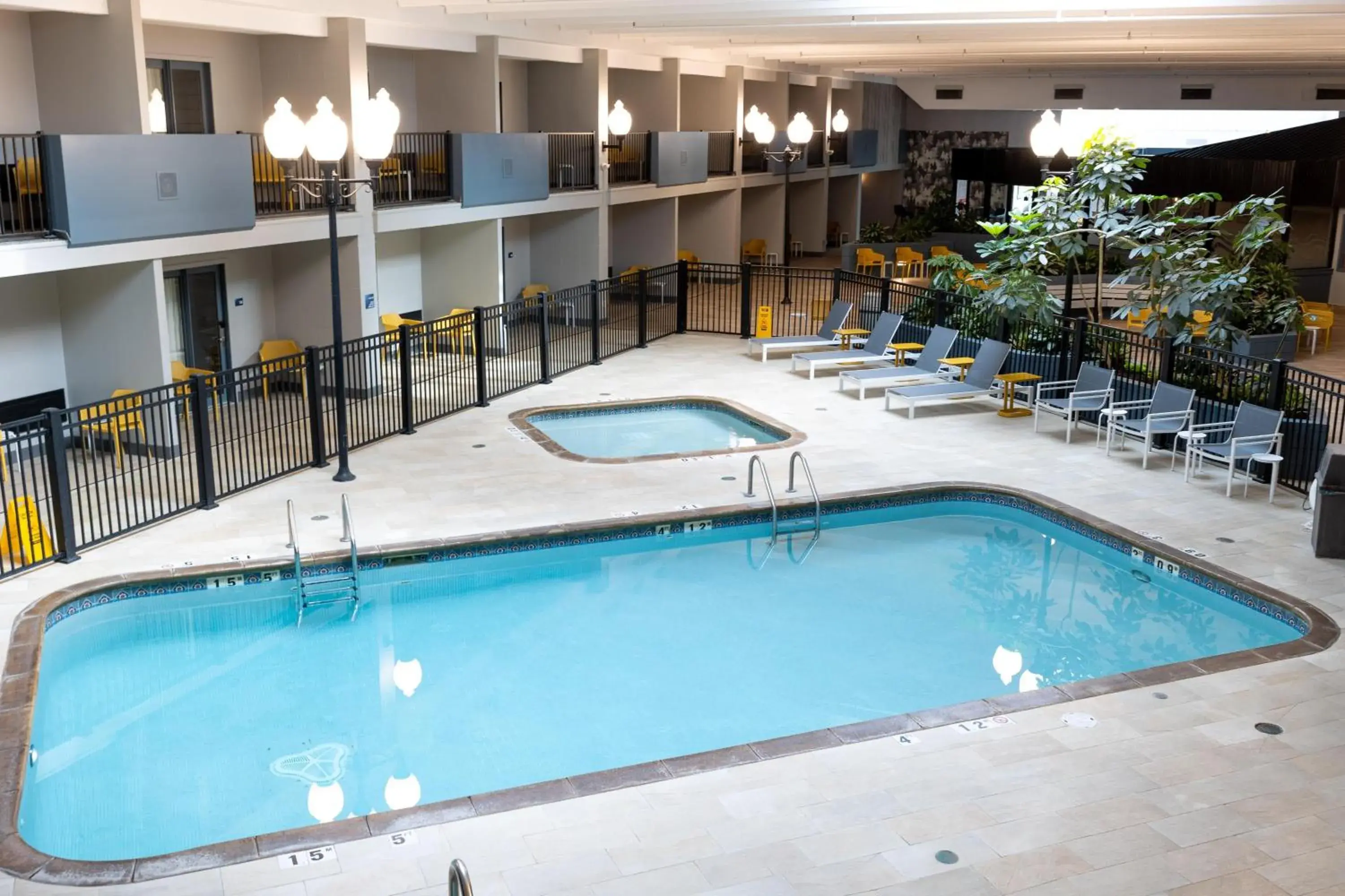 Pool view in DoubleTree by Hilton Austin, MN Pool view in DoubleTree by Hilton Austin, MN