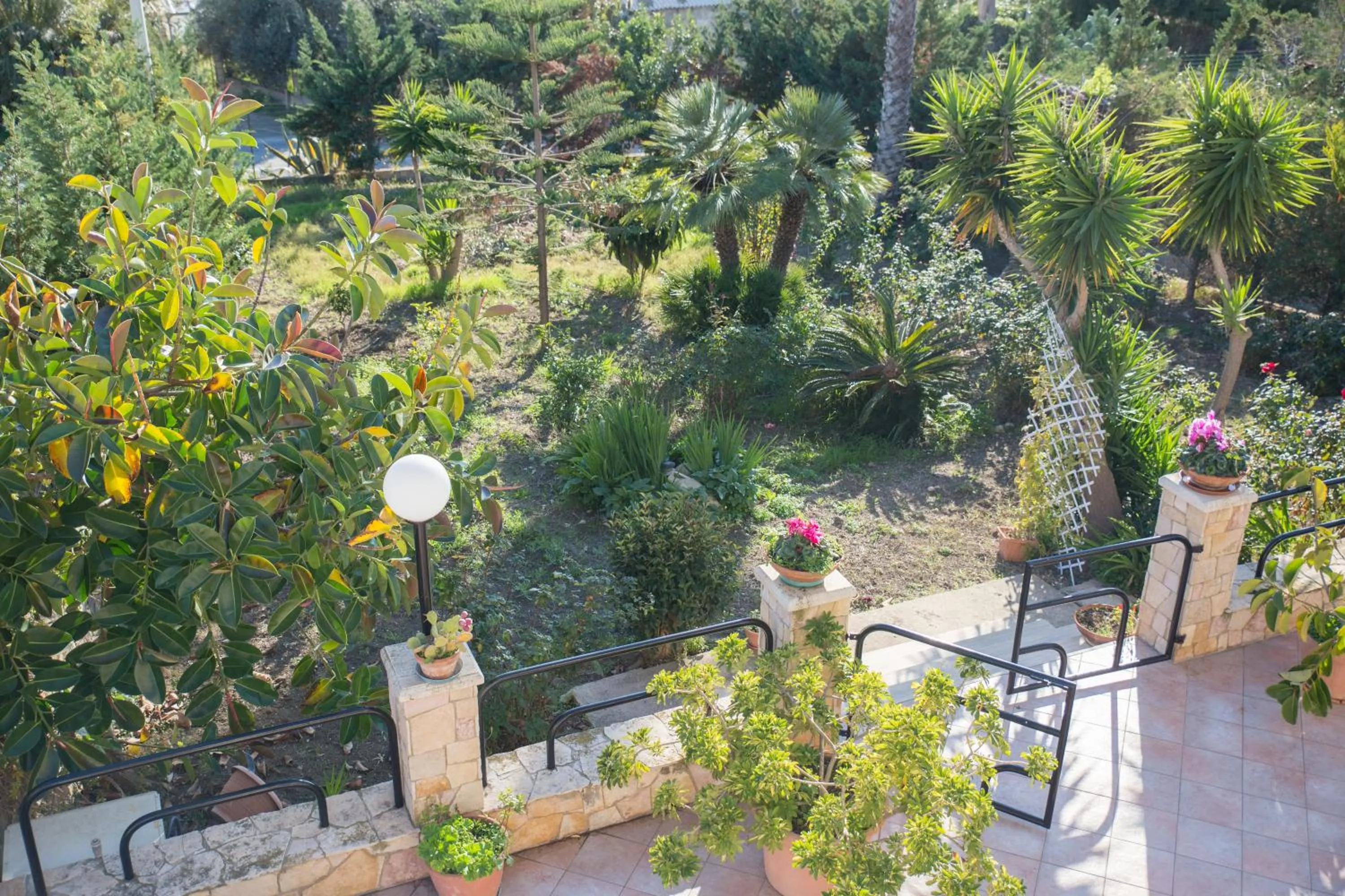 Garden in B&B La Veranda