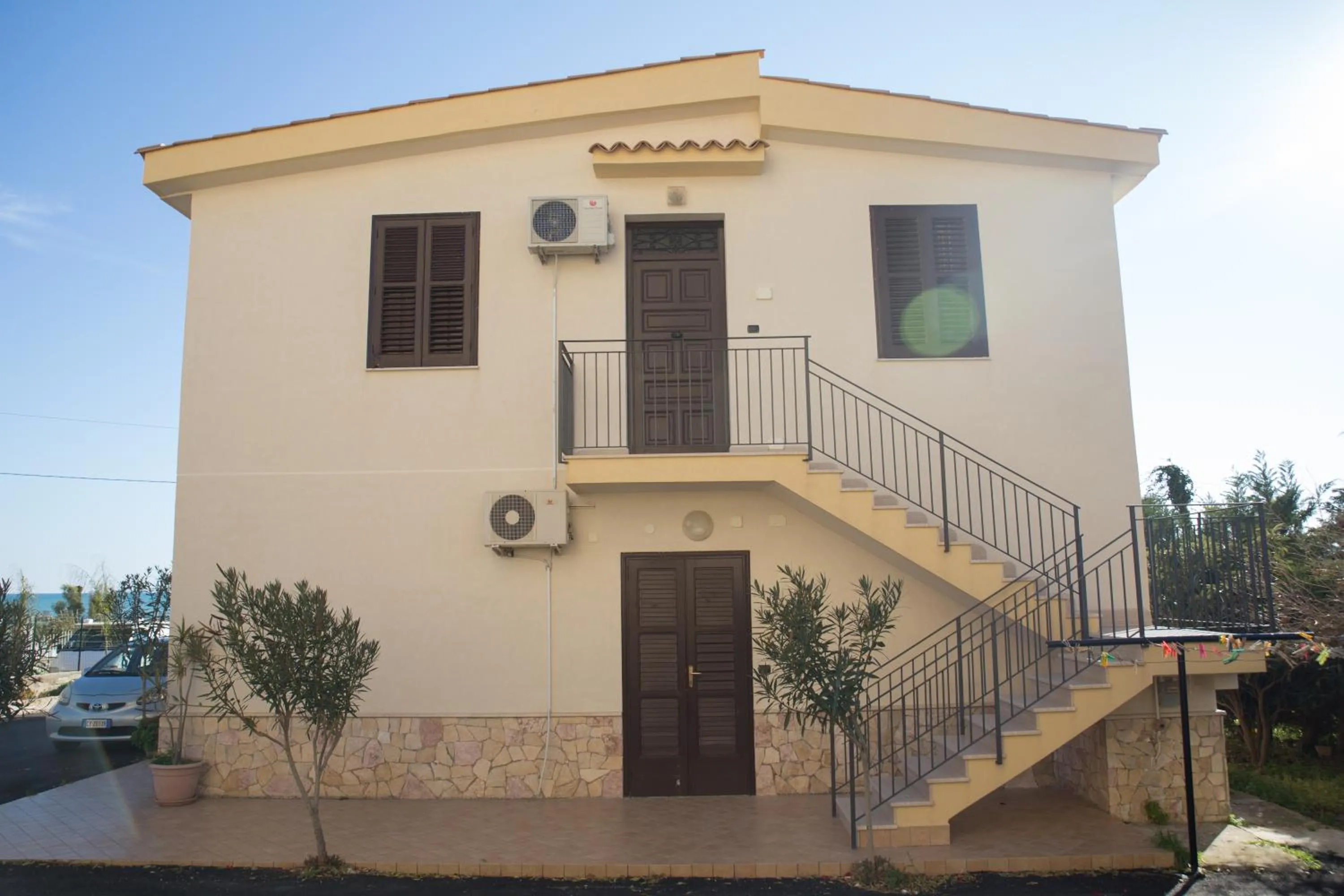 Facade/entrance in B&B La Veranda