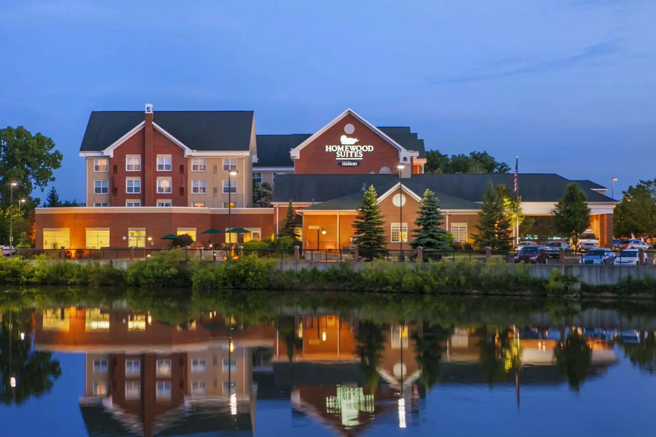 Property building in Homewood Suites by Hilton Cleveland-Solon