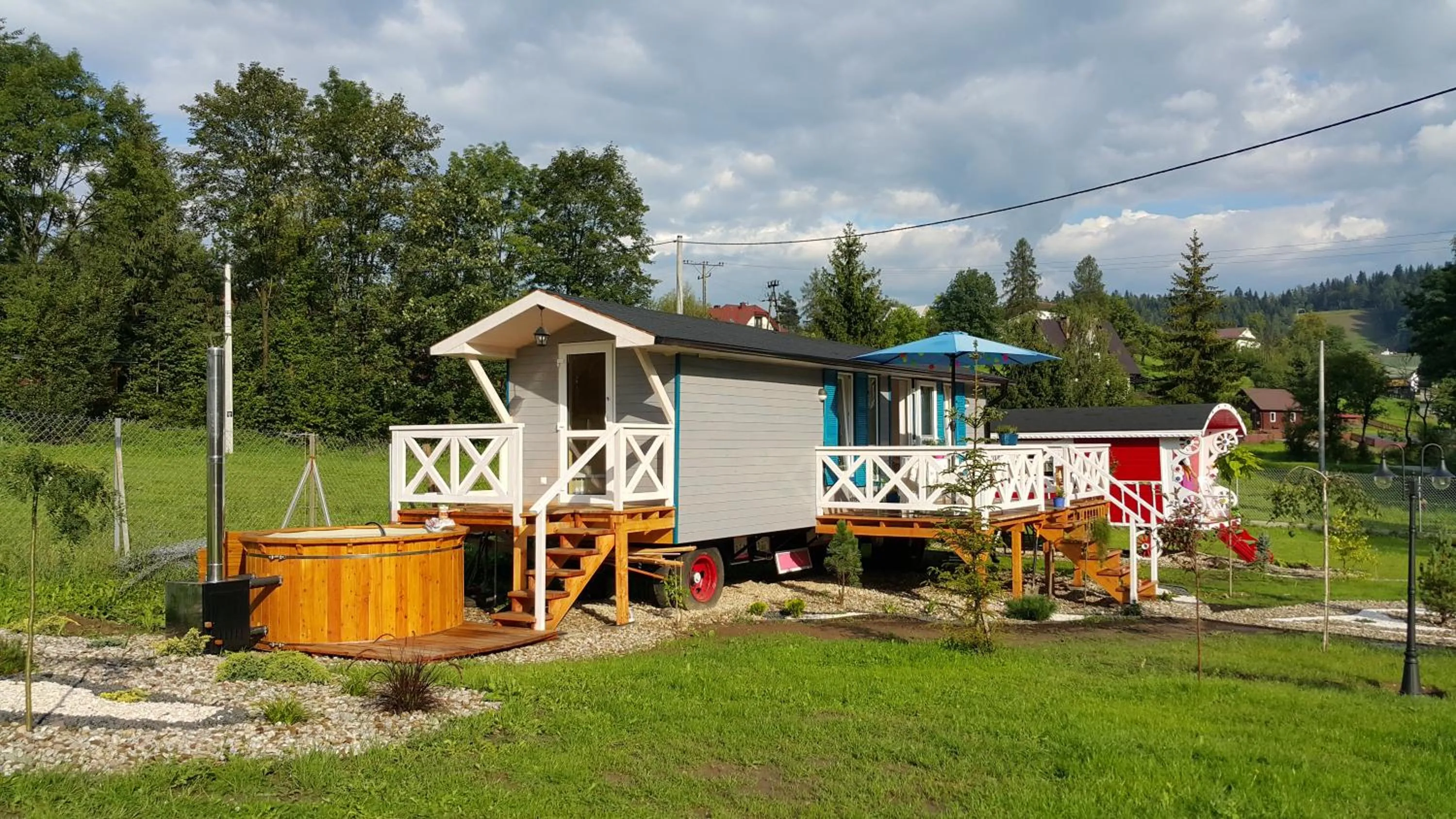 Sauna in Chata w Rabce - Bajkowa Osada