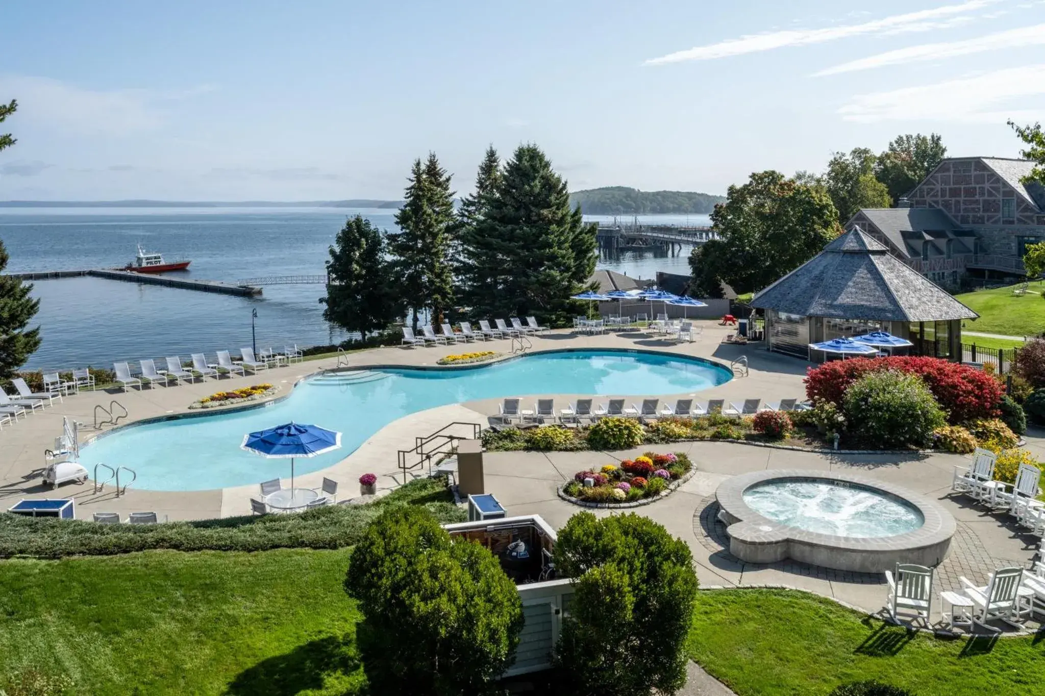Swimming pool in Holiday Inn Bar Harbor Regency Hotel by IHG Swimming pool in Holiday Inn Bar Harbor Regency Hotel by IHG