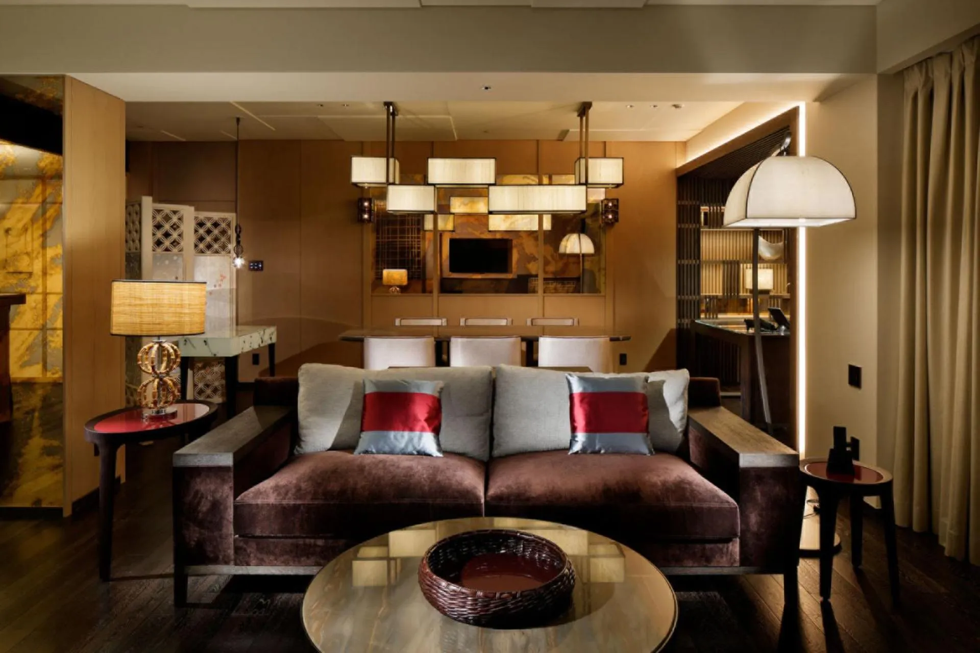 Living room in Four Seasons Hotel Kyoto