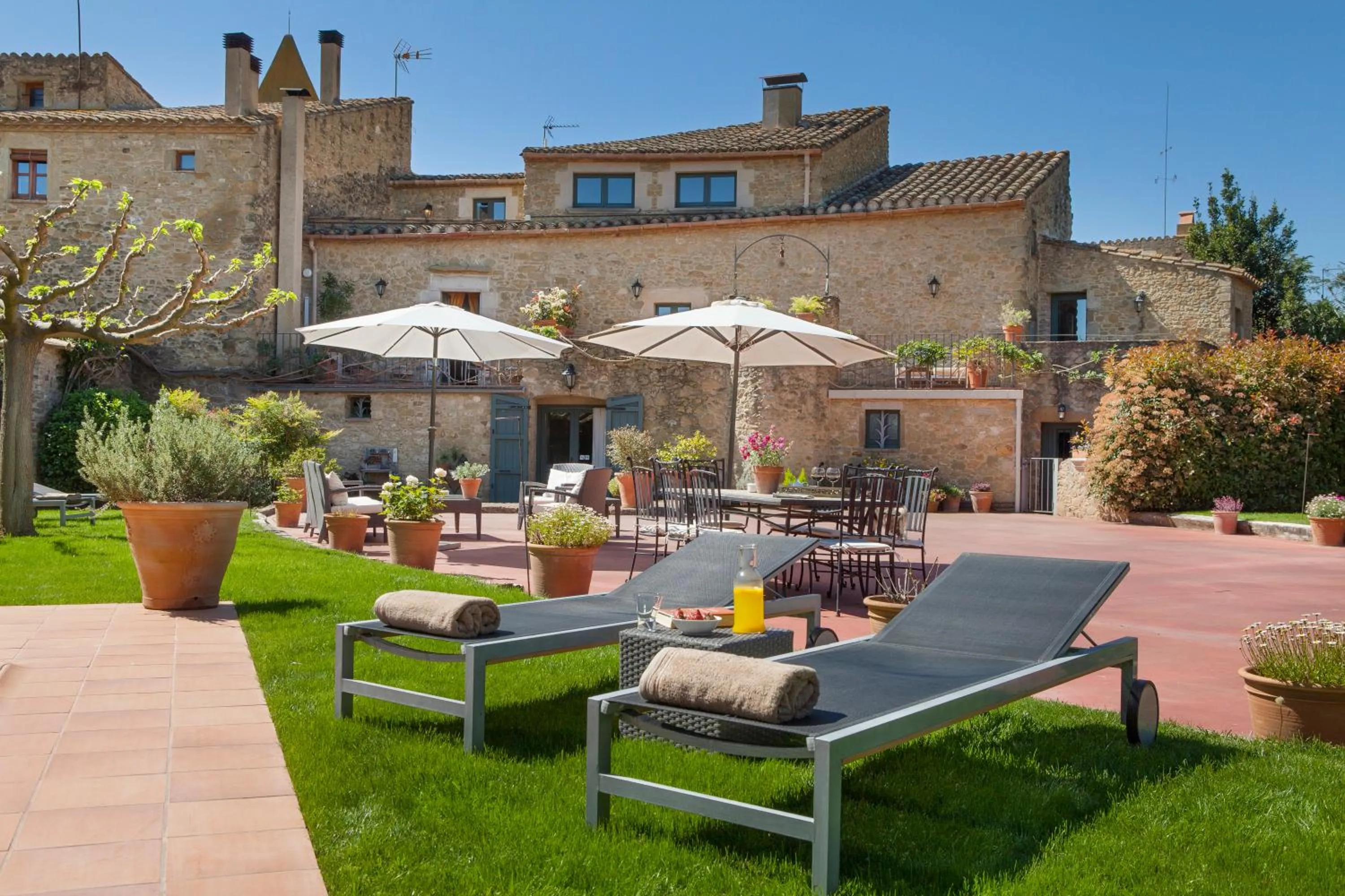 Patio in El Racó de Madremanya - Adults only