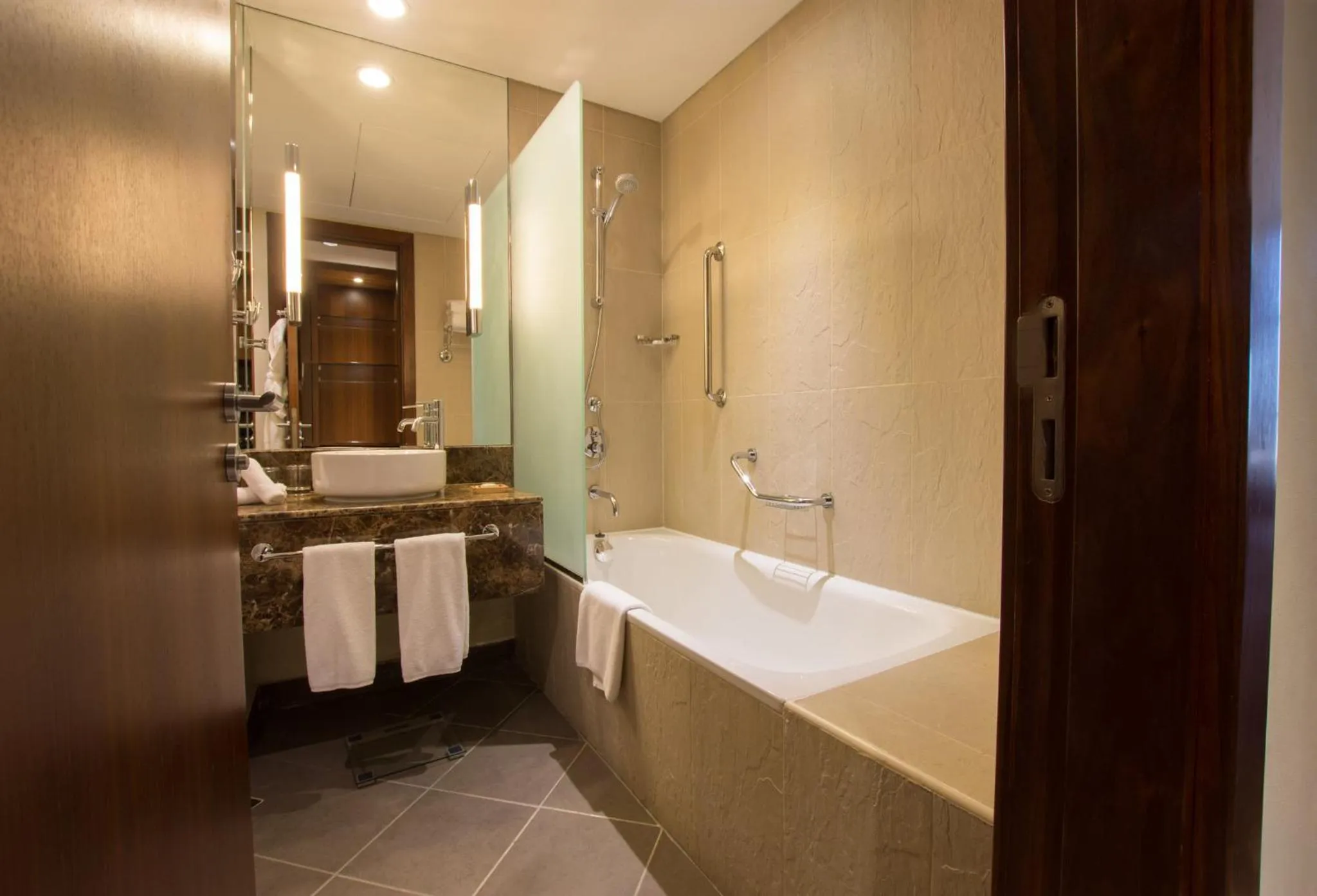 Bathroom in Holiday Inn Abu Dhabi by IHG