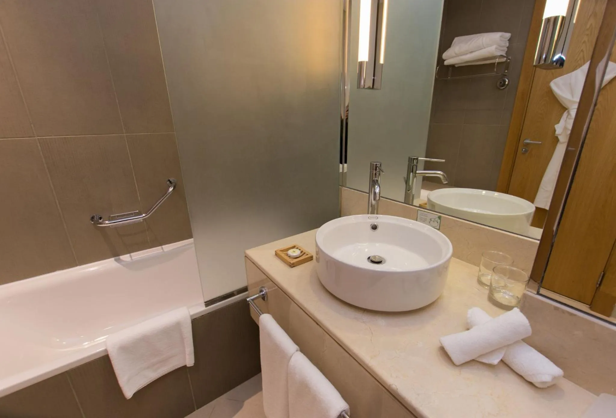 Bathroom in Holiday Inn Abu Dhabi by IHG