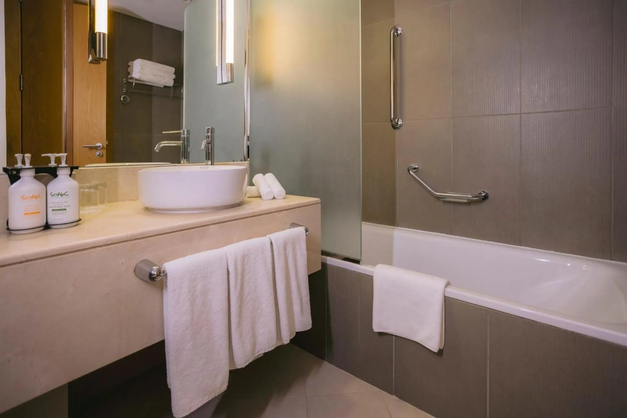 Bathroom in Holiday Inn Abu Dhabi by IHG