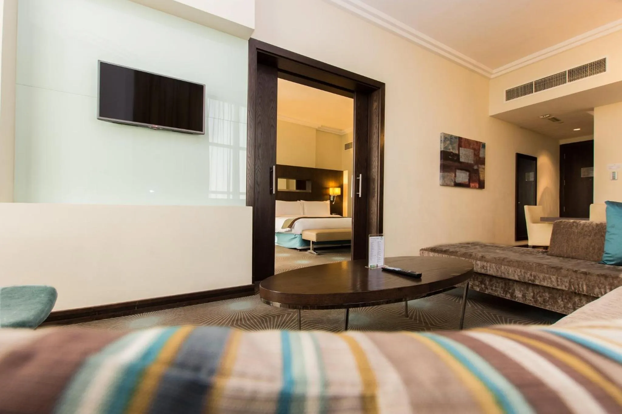 Photo of the whole room, Bed in Holiday Inn Abu Dhabi by IHG