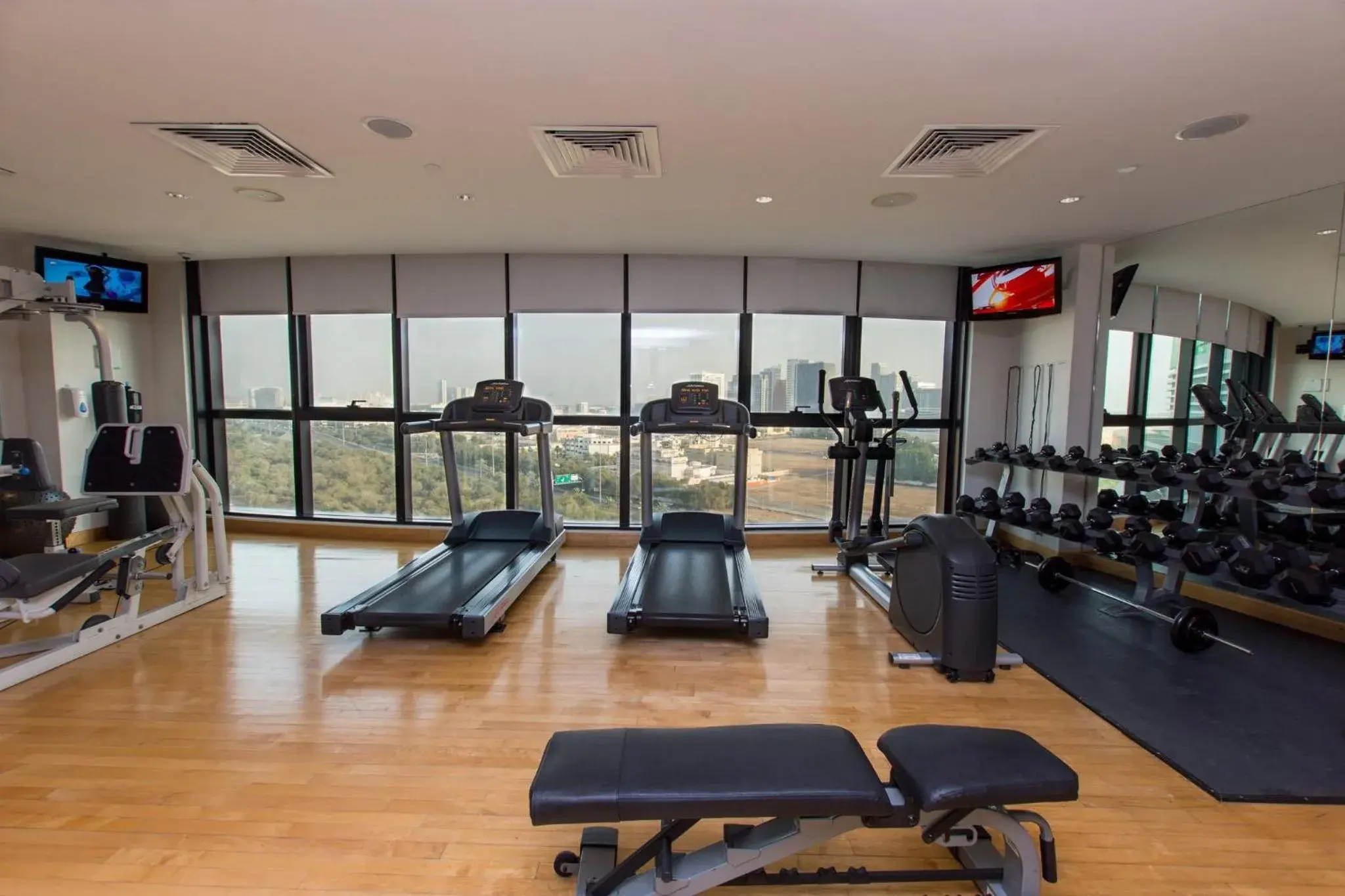 Fitness centre/facilities in Holiday Inn Abu Dhabi by IHG Fitness centre/facilities in Holiday Inn Abu Dhabi by IHG