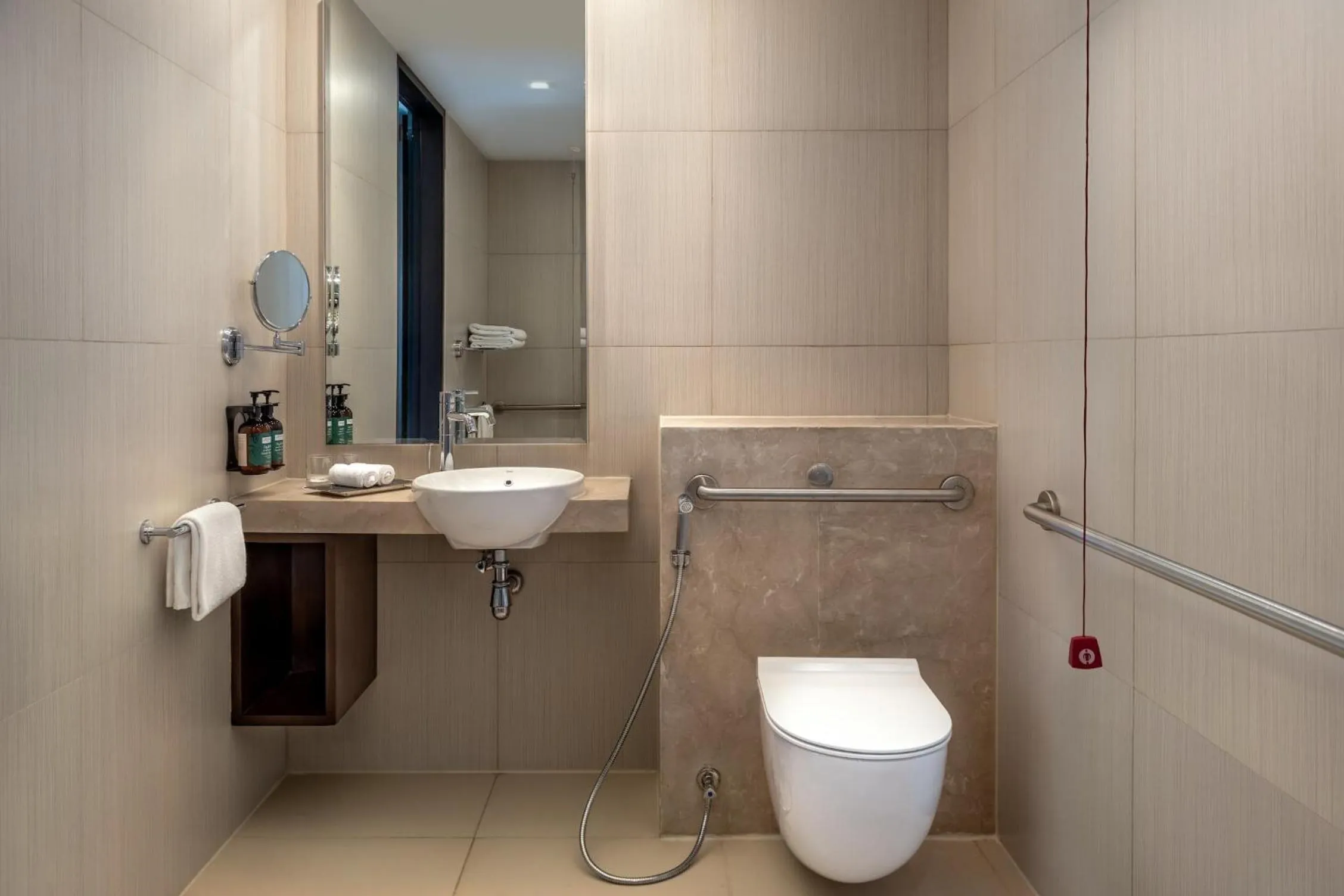 Bathroom in Crowne Plaza Yas Island by IHG
