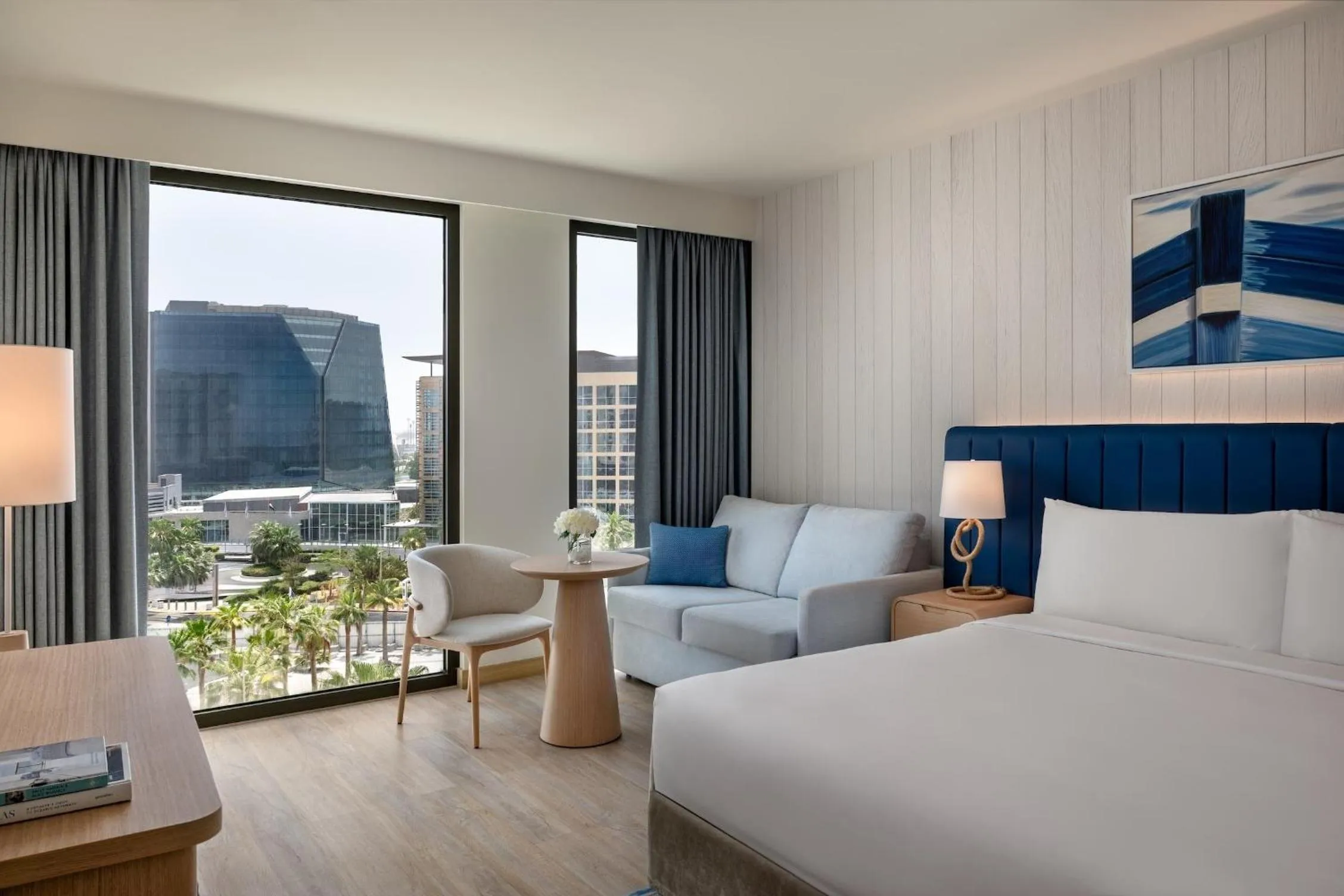 Photo of the whole room, Bed in Crowne Plaza Yas Island by IHG