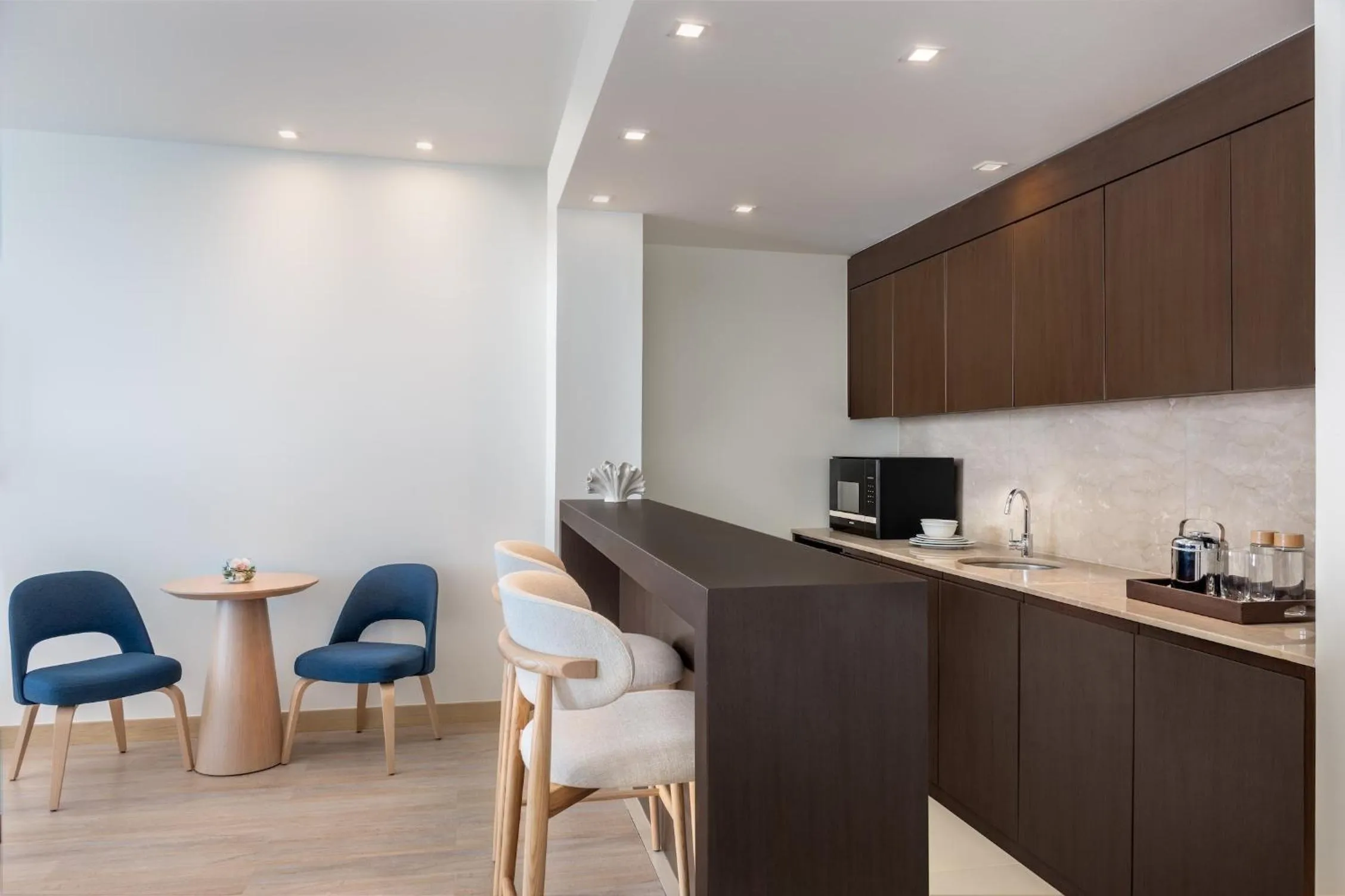 Dining area in Crowne Plaza Yas Island by IHG