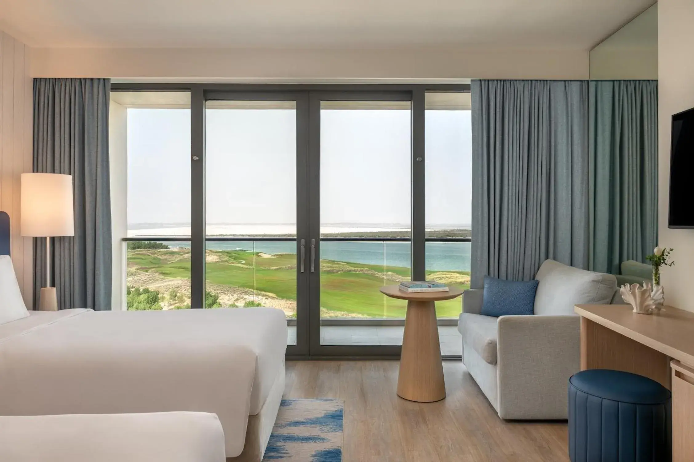 Natural landscape, Bed in Crowne Plaza Yas Island by IHG Natural landscape, Bed in Crowne Plaza Yas Island by IHG