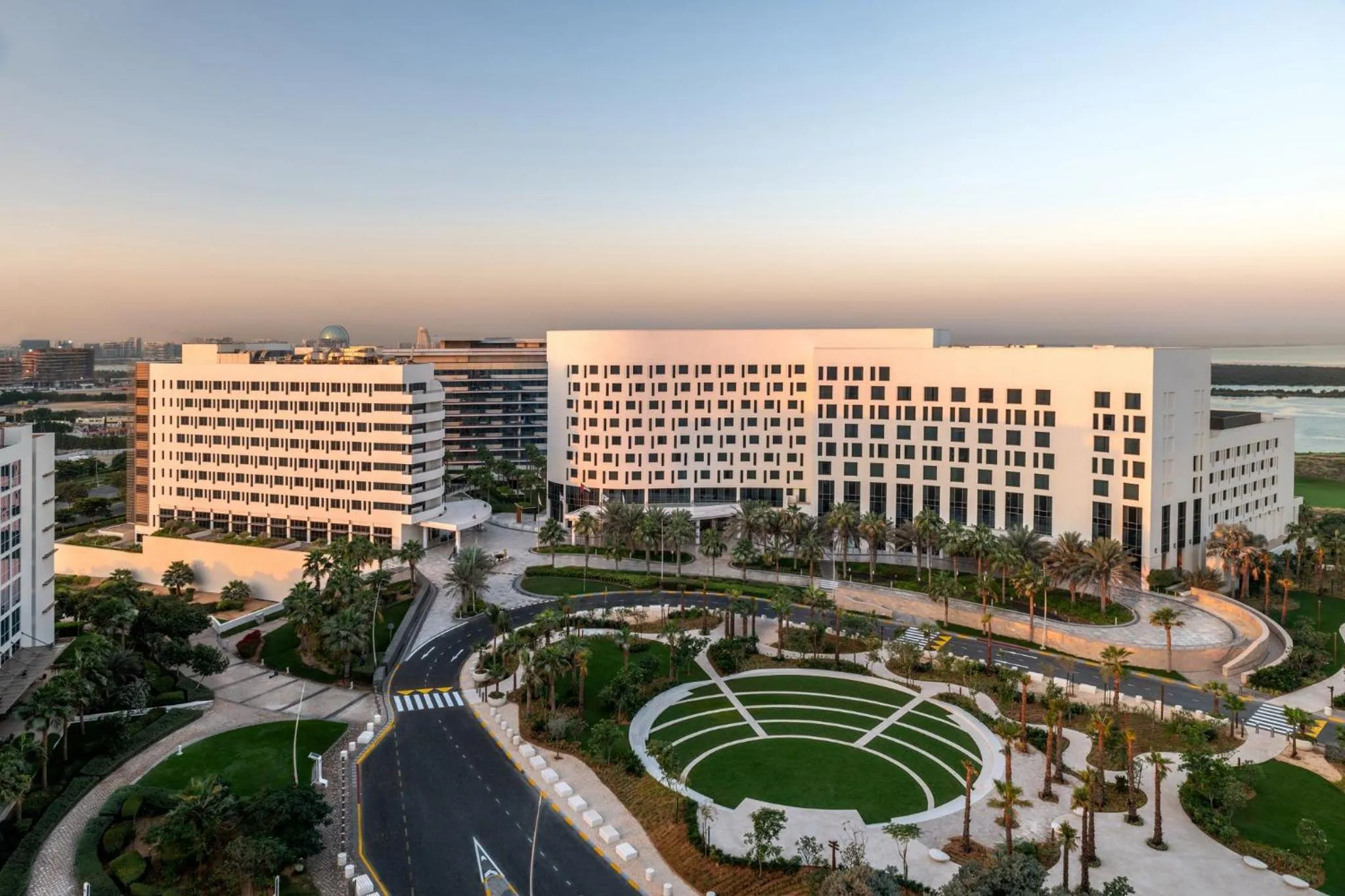 Property building in Crowne Plaza Yas Island by IHG