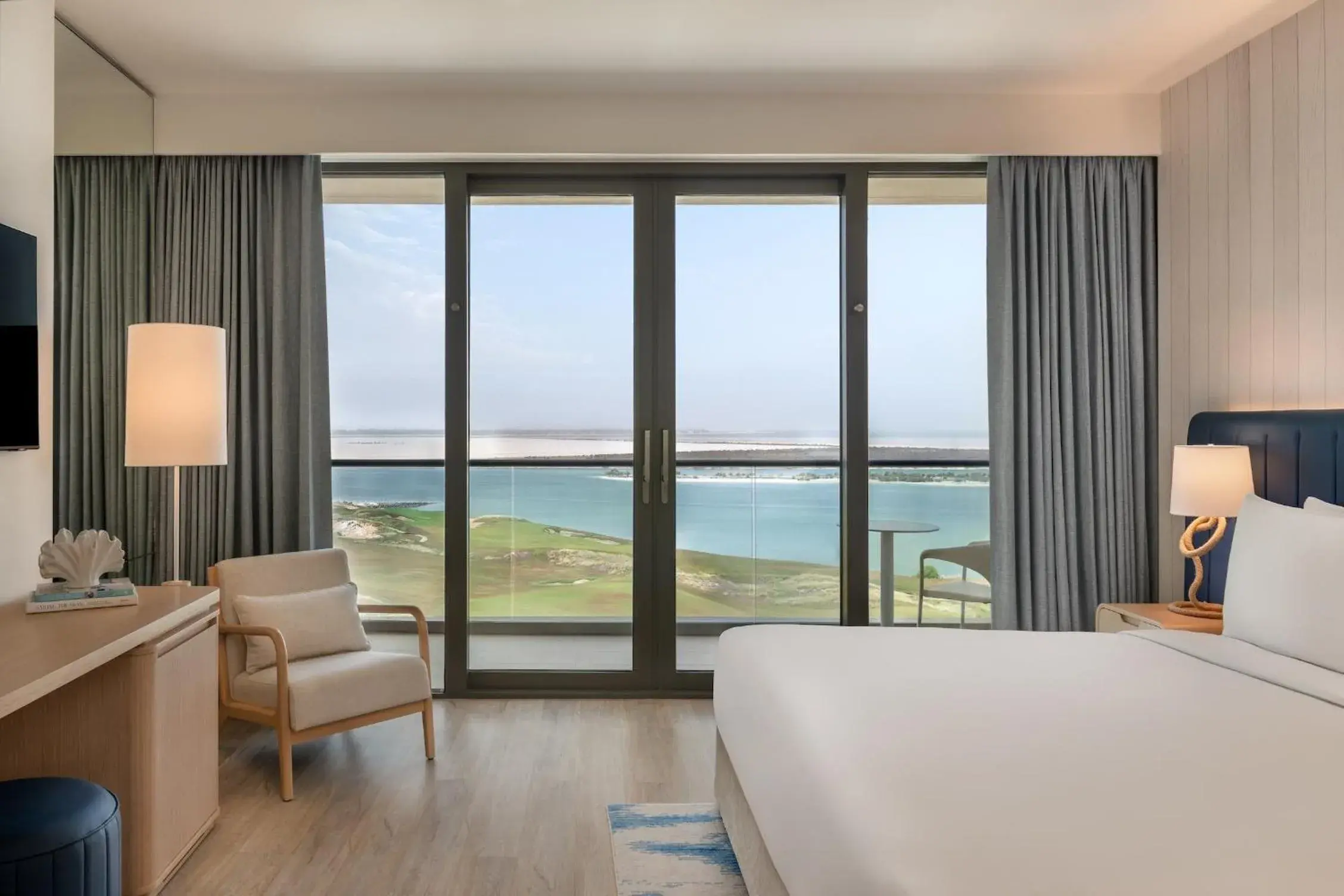 Natural landscape, Bed in Crowne Plaza Yas Island by IHG Natural landscape, Bed in Crowne Plaza Yas Island by IHG