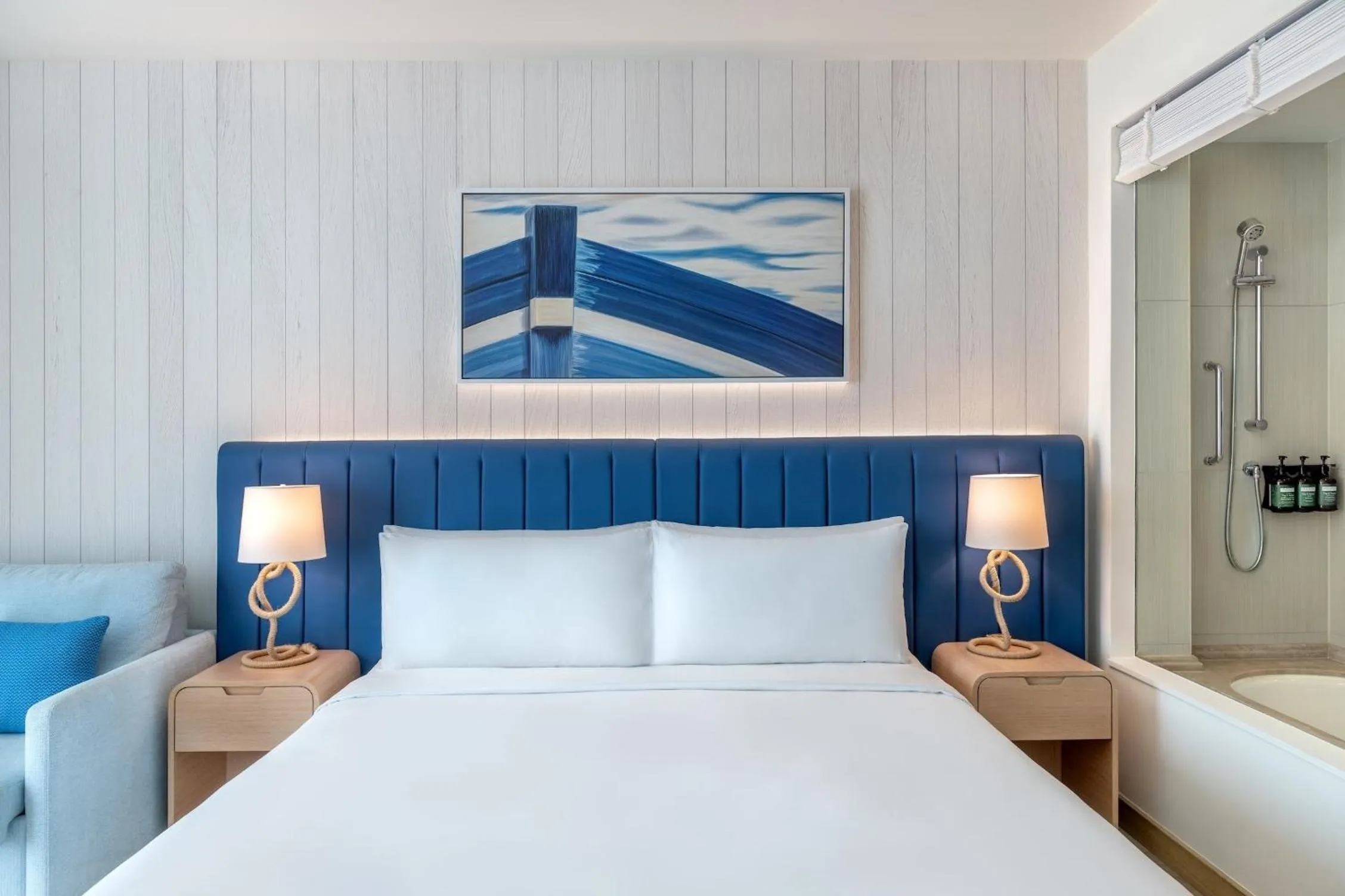 Photo of the whole room, Bed in Crowne Plaza Yas Island by IHG