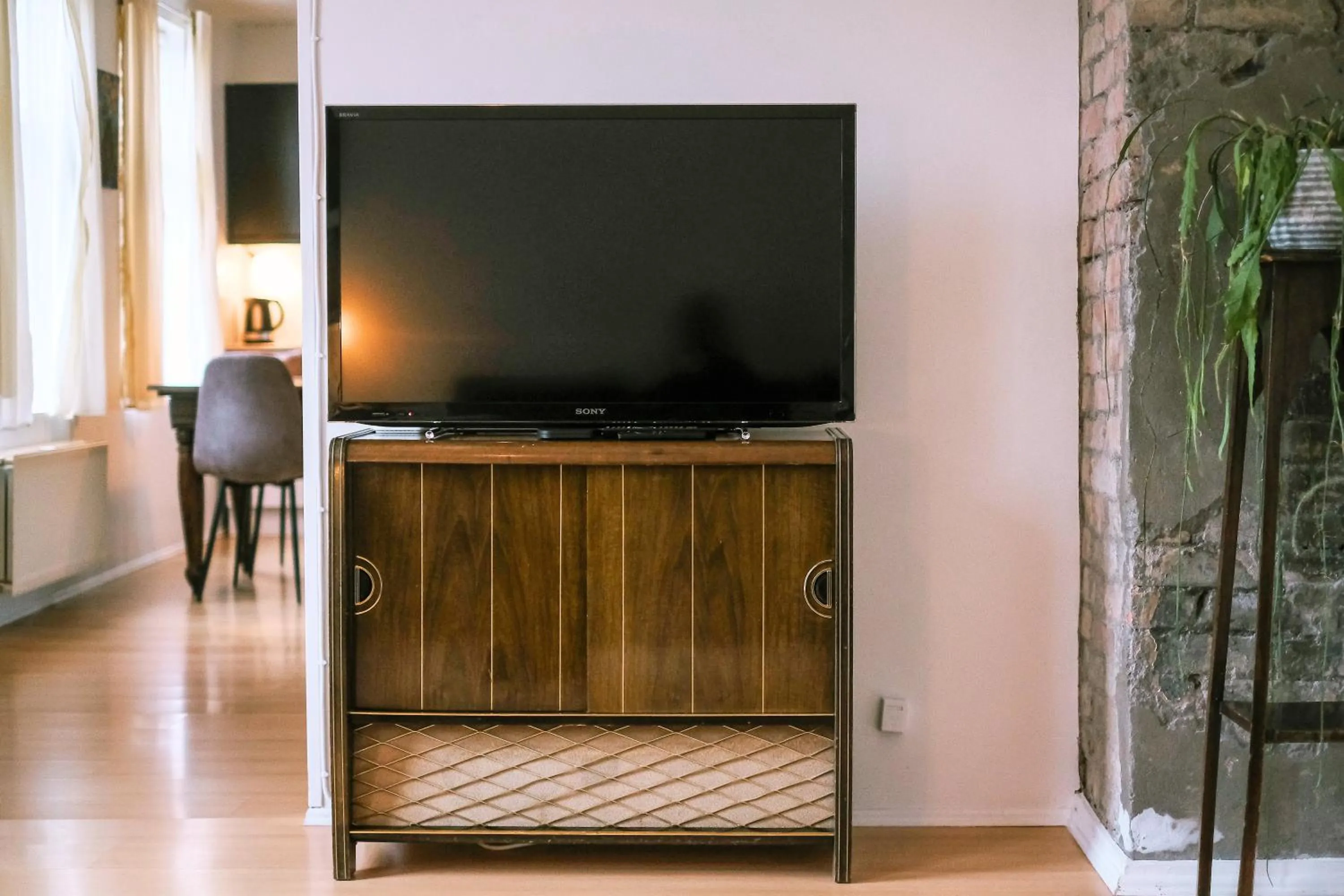 TV and multimedia in Dúlluhús - Apartments by Aldan